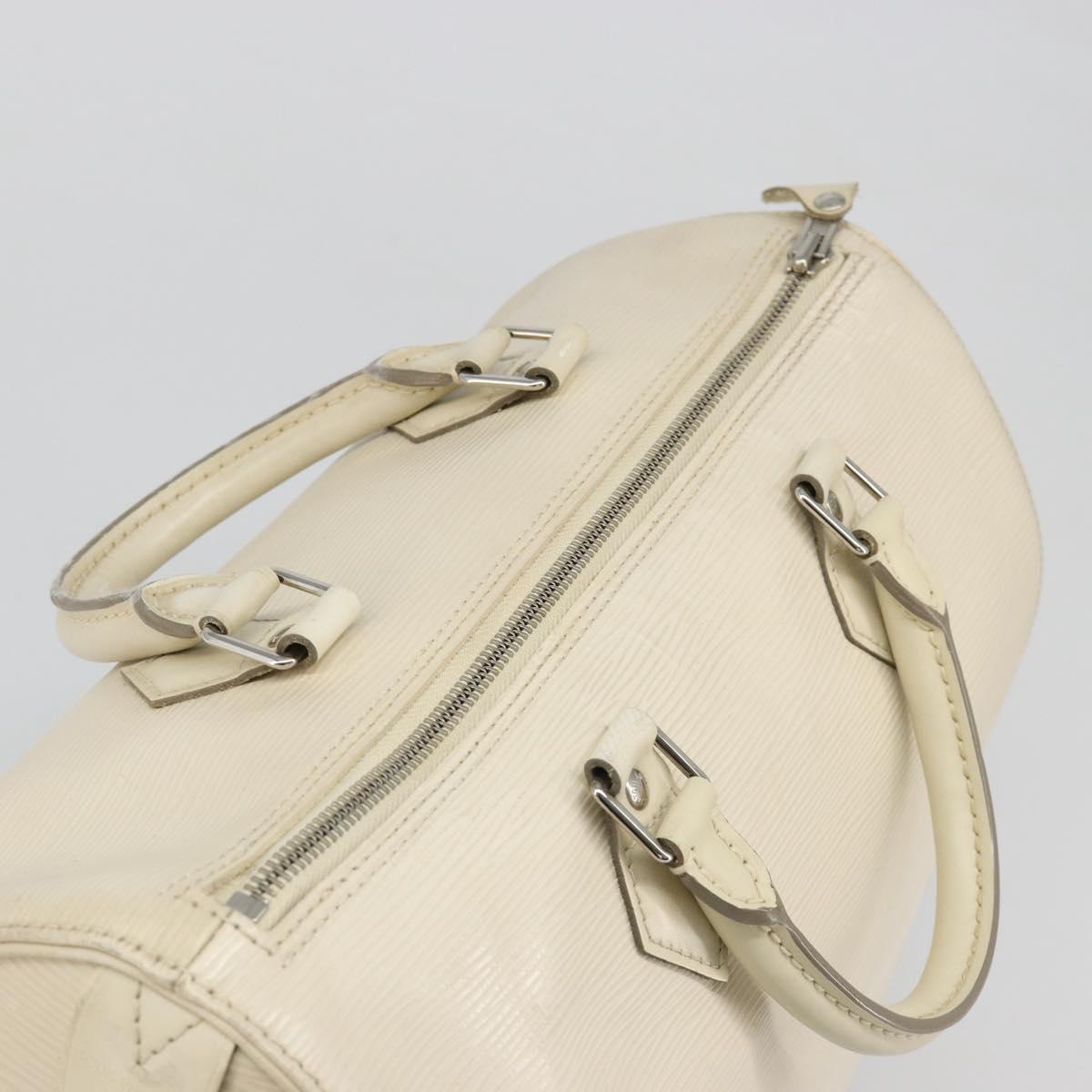 LOUIS VUITTON Epi Speedy 30 Hand Bag Yvoire M5922J LV Auth 187082A