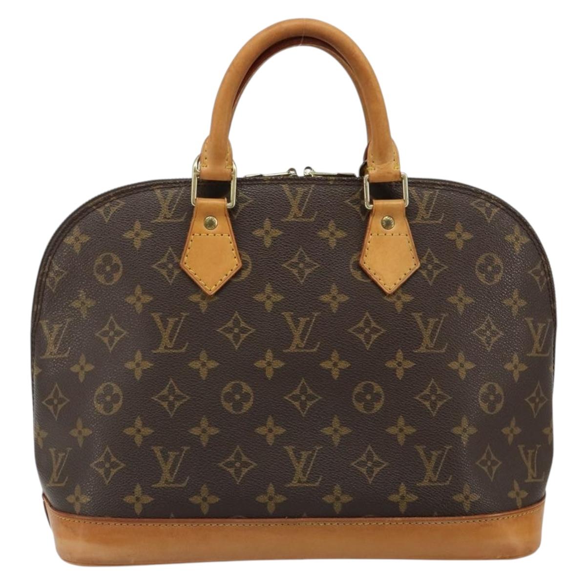 LOUIS VUITTON Monogram Alma Hand Bag M51130 LV Auth 187093A