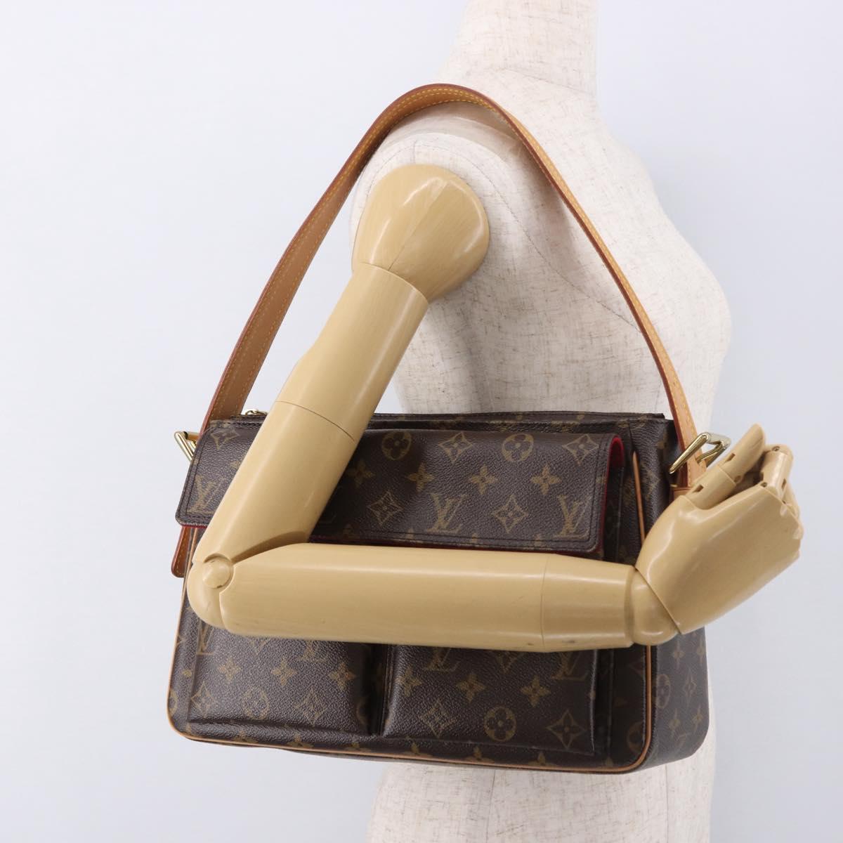 LOUIS VUITTON Monogram Viva Cite GM Shoulder Bag M51163 LV Auth 187103SAV
