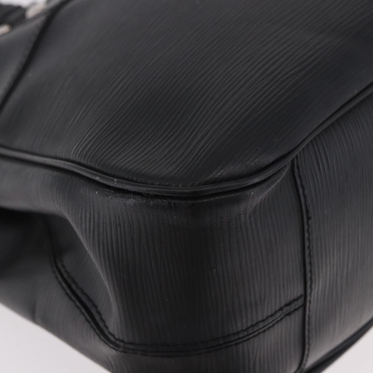 LOUIS VUITTON Epi Passy PM Hand Bag Black M59262 LV Auth 187104