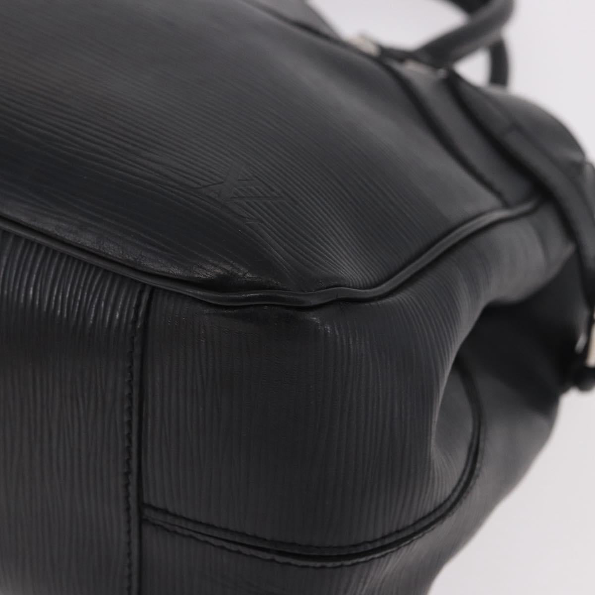 LOUIS VUITTON Epi Passy PM Hand Bag Black M59262 LV Auth 187104