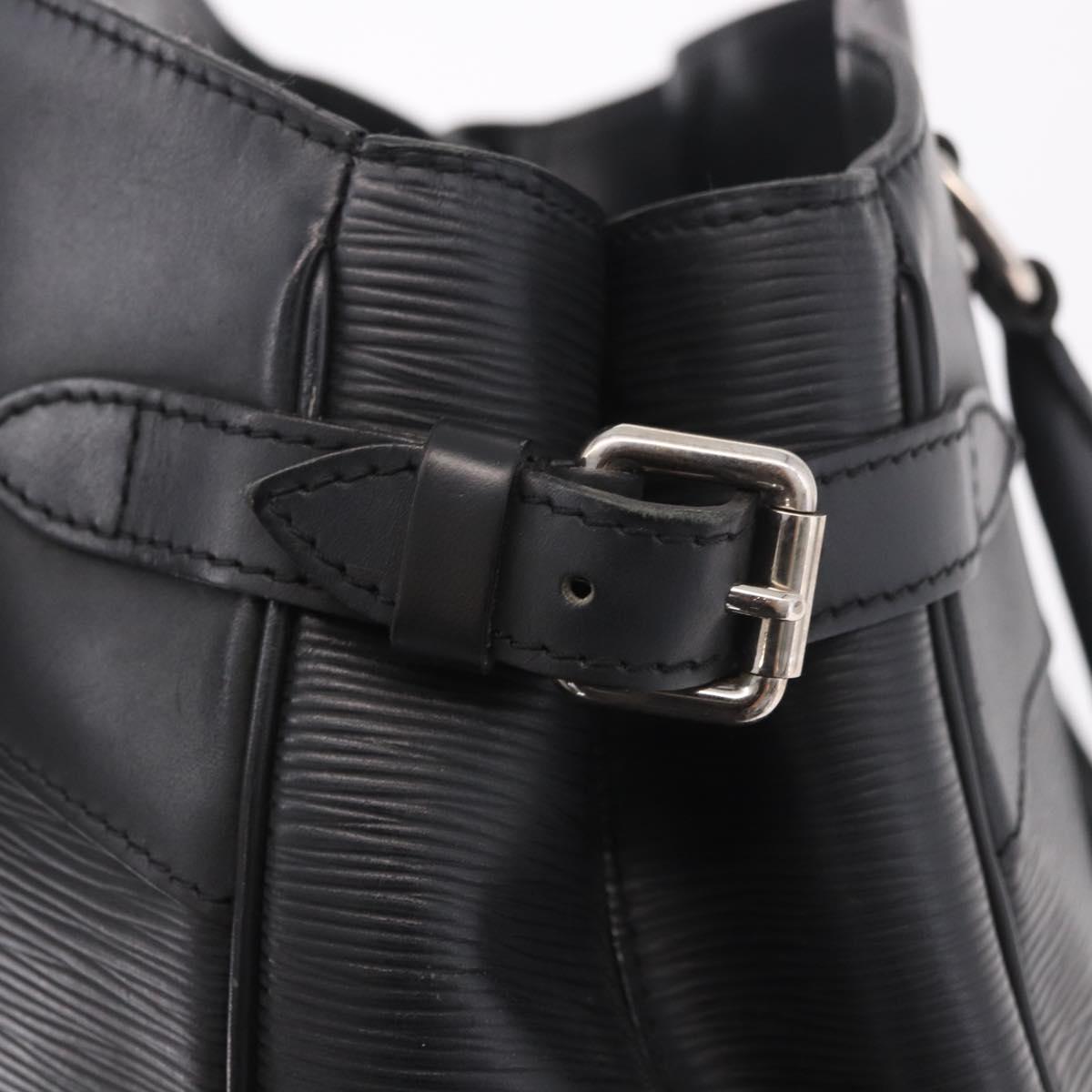 LOUIS VUITTON Epi Passy PM Hand Bag Black M59262 LV Auth 187104