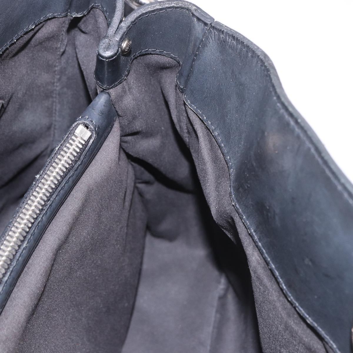LOUIS VUITTON Epi Passy PM Hand Bag Black M59262 LV Auth 187104