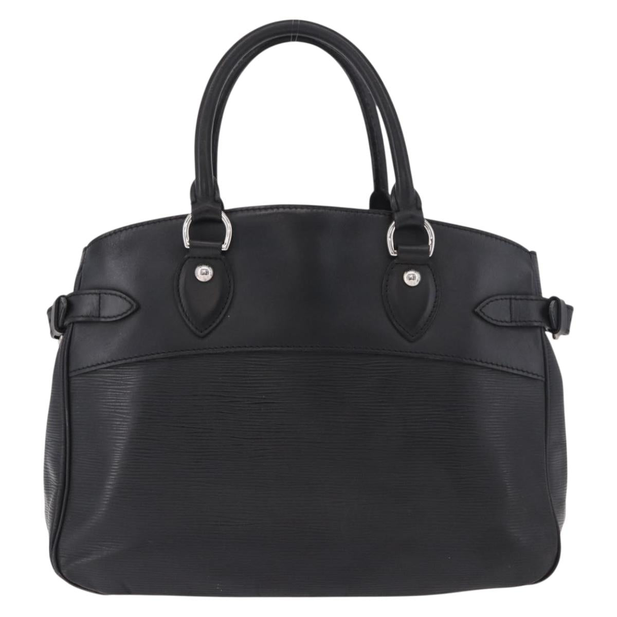 LOUIS VUITTON Epi Passy PM Hand Bag Black M59262 LV Auth 187104