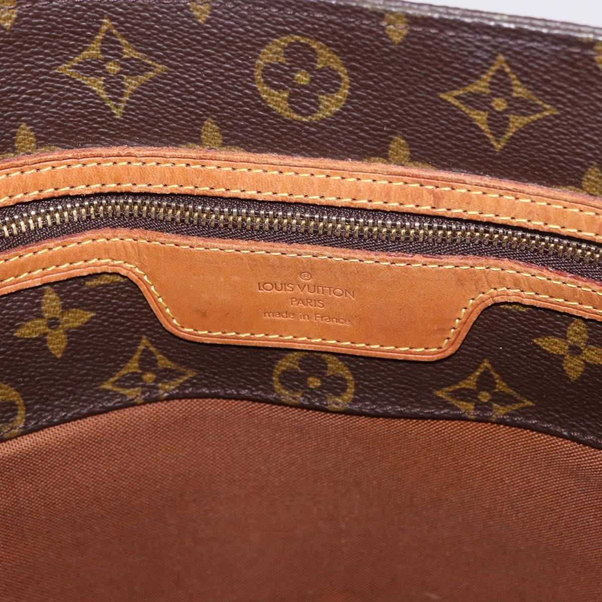LOUIS VUITTON Monogram Sac Shopping Tote Bag M51108 LV Auth 187105