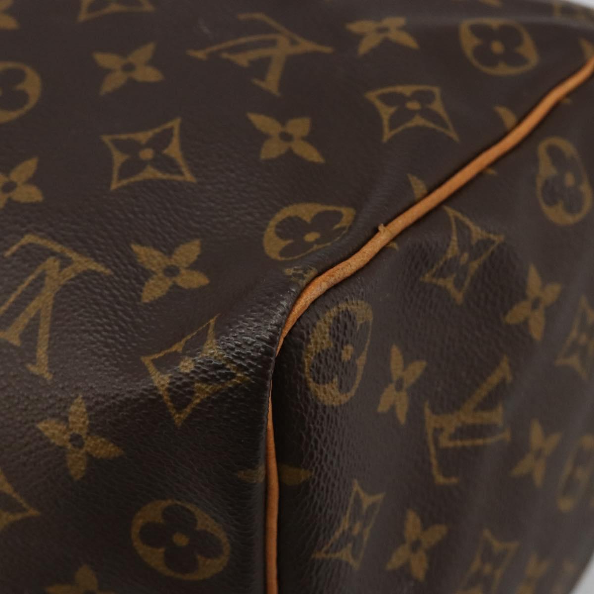 LOUIS VUITTON Monogram Speedy 35 Hand Bag M41524 LV Auth 187106SAV
