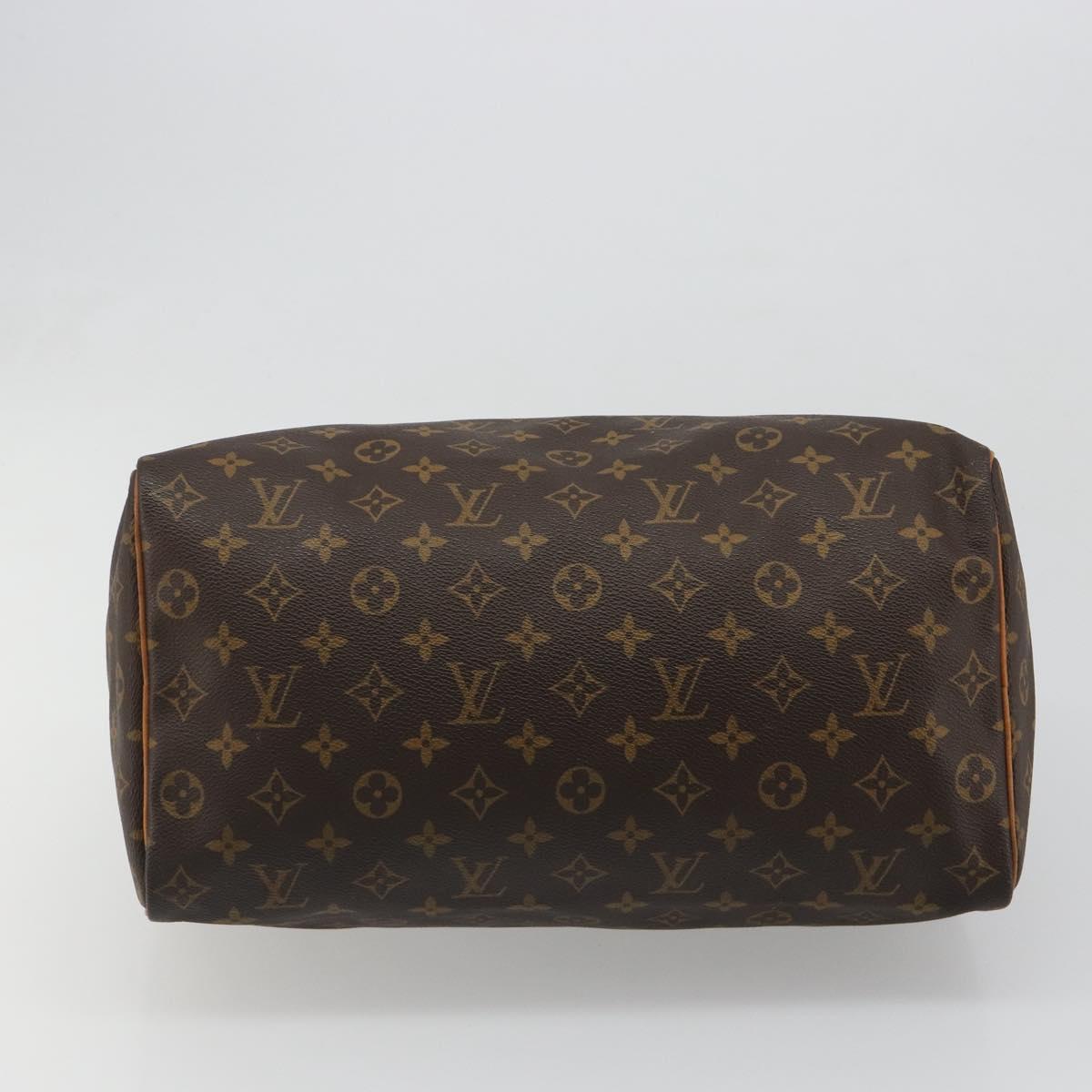 LOUIS VUITTON Monogram Speedy 35 Hand Bag M41524 LV Auth 187106SAV