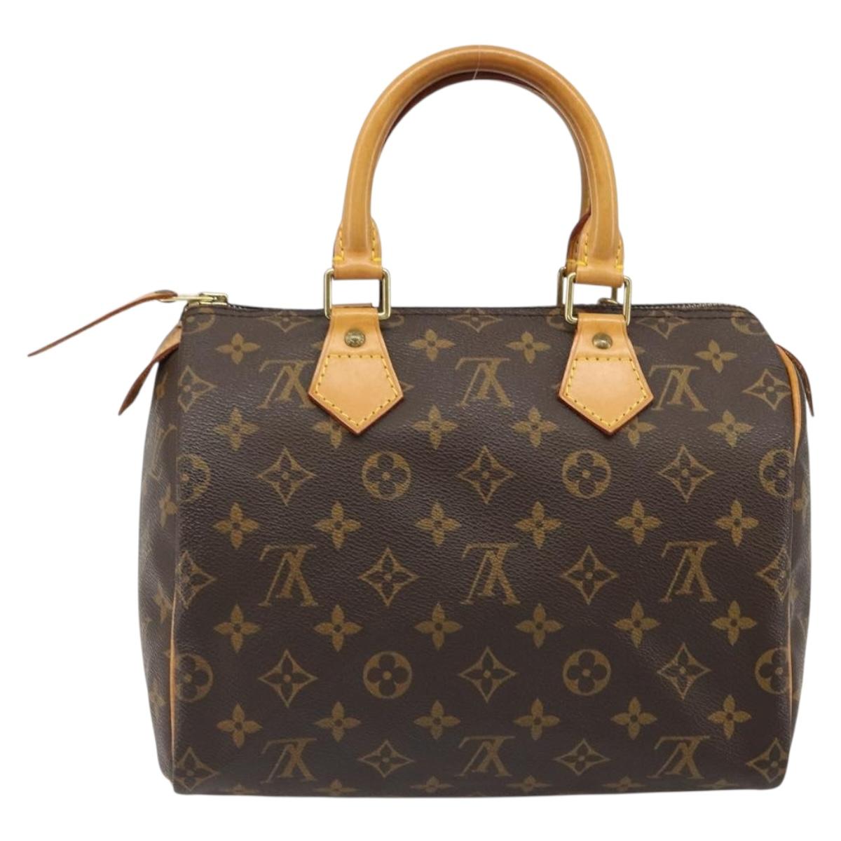 LOUIS VUITTON Monogram Speedy 25 Hand Bag M41528 LV Auth 187107SAM