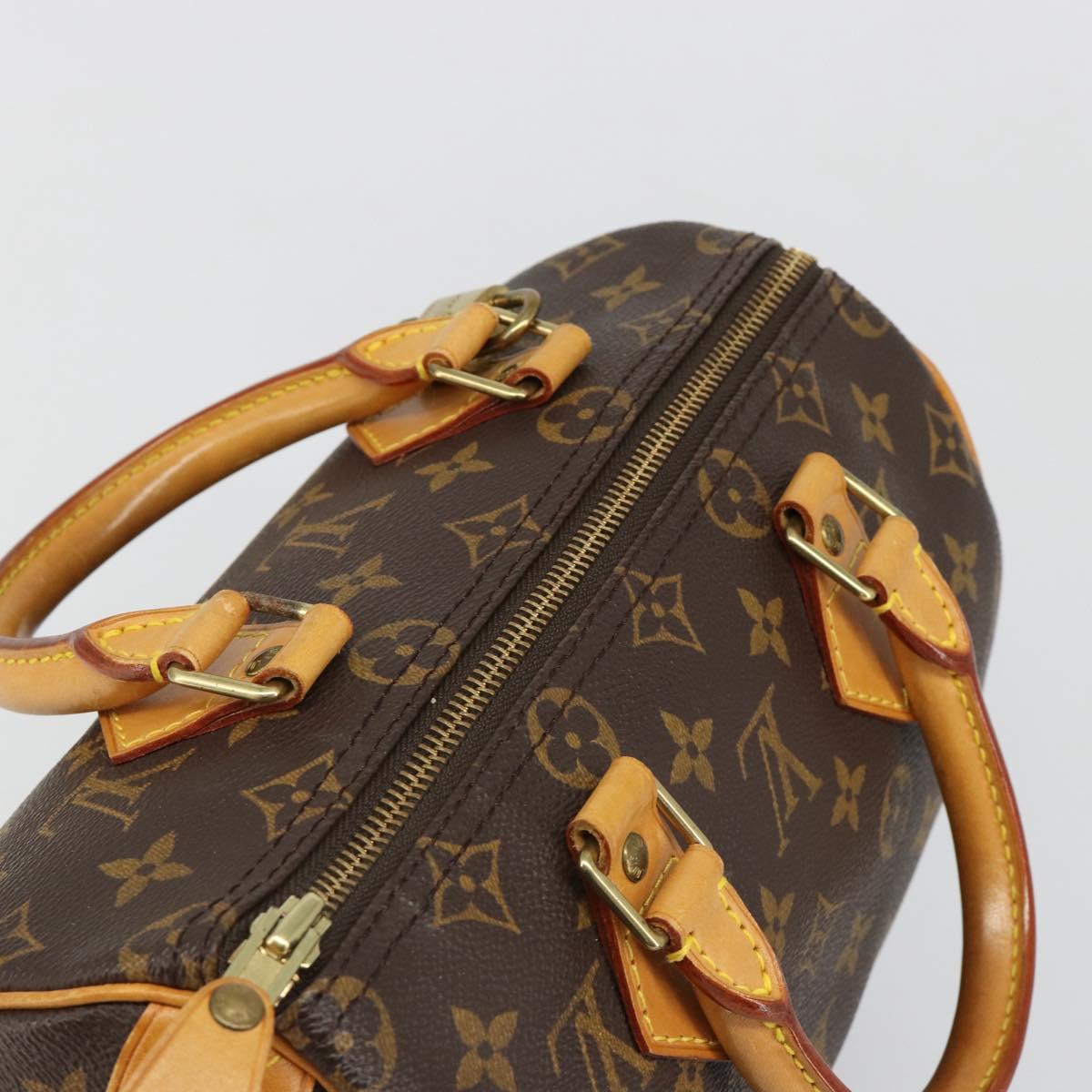 LOUIS VUITTON Monogram Speedy 25 Hand Bag M41528 LV Auth 187107SAM