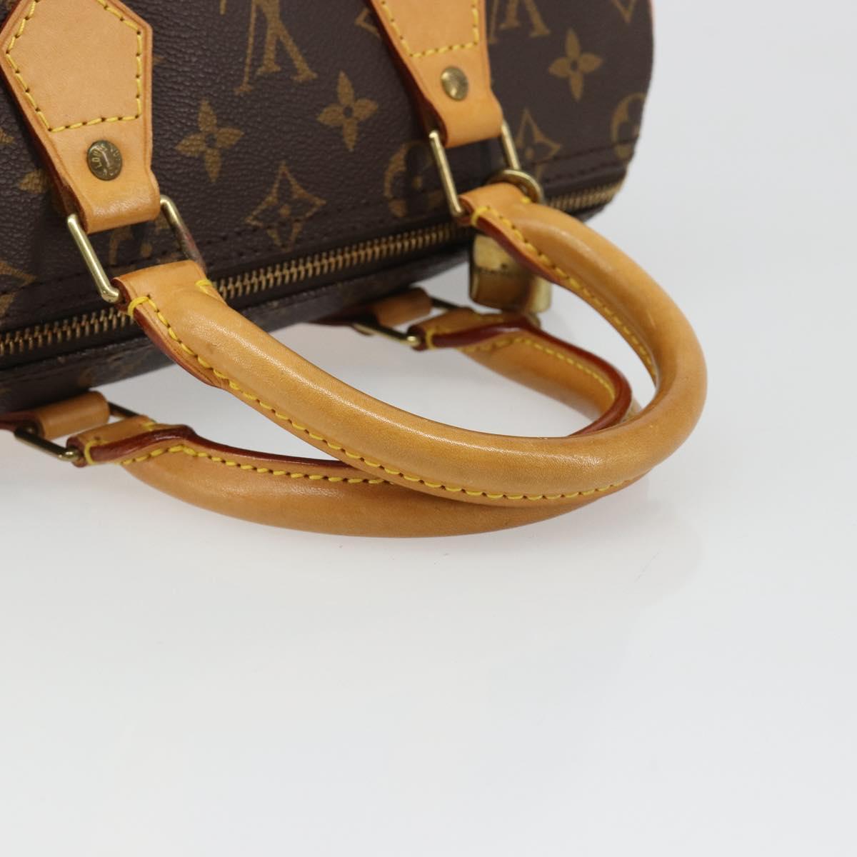 LOUIS VUITTON Monogram Speedy 25 Hand Bag M41528 LV Auth 187107SAM