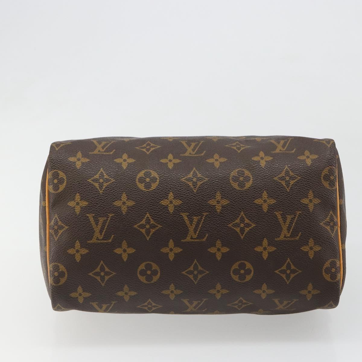 LOUIS VUITTON Monogram Speedy 25 Hand Bag M41528 LV Auth 187107SAM
