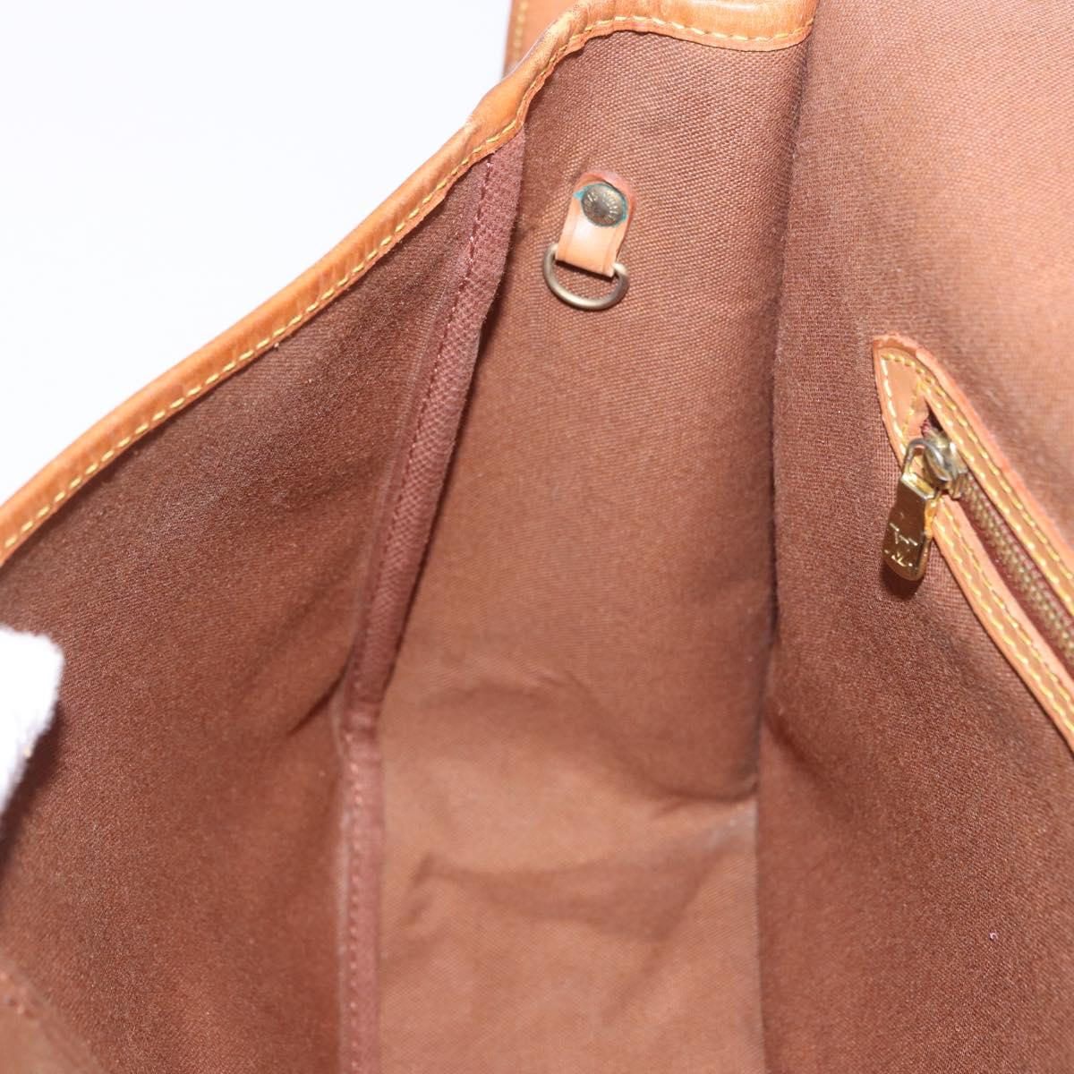 LOUIS VUITTON Monogram Gibeciere GM Shoulder Bag M42246 LV Auth 187115