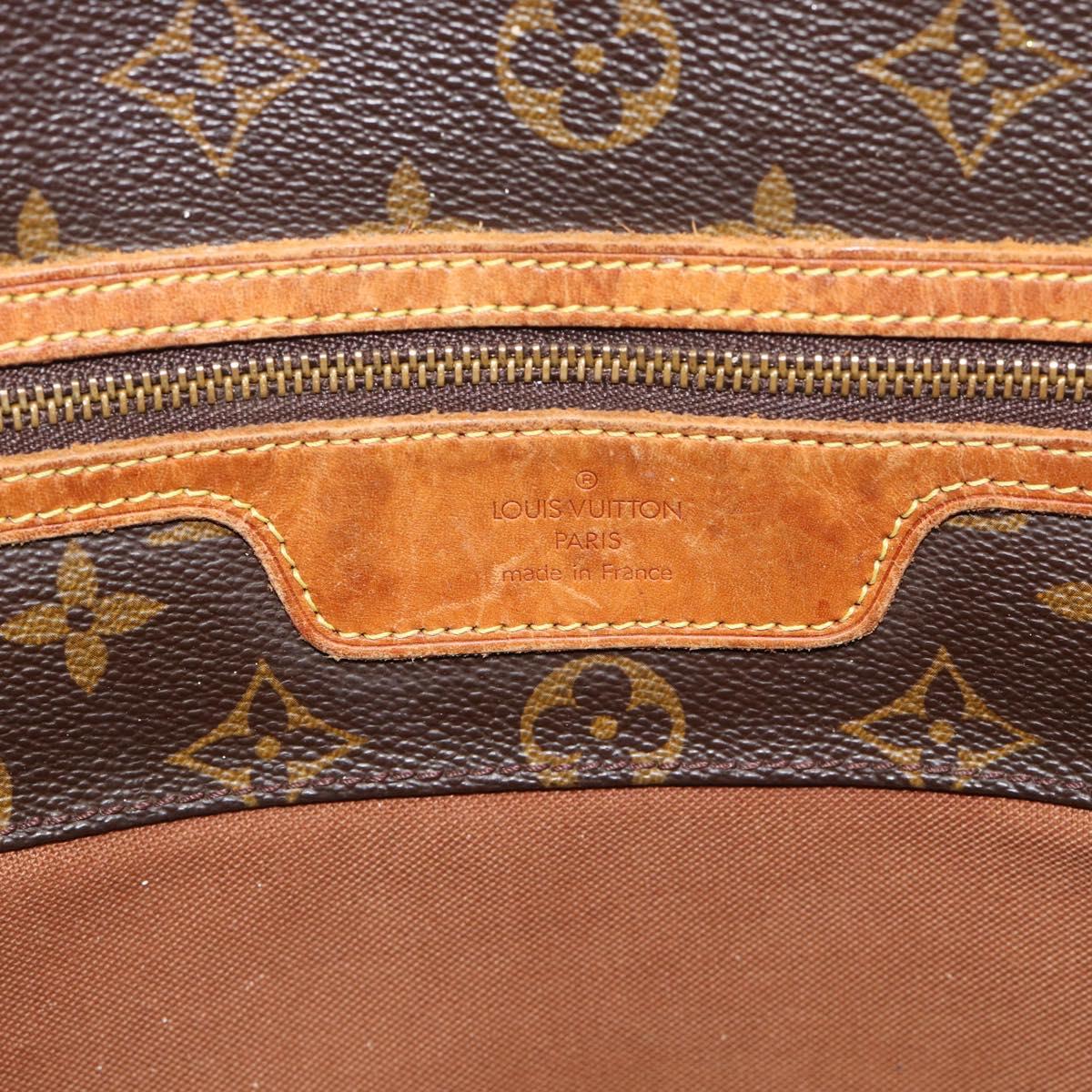 LOUIS VUITTON Monogram Sac Shopping Tote Bag M51108 LV Auth 187116