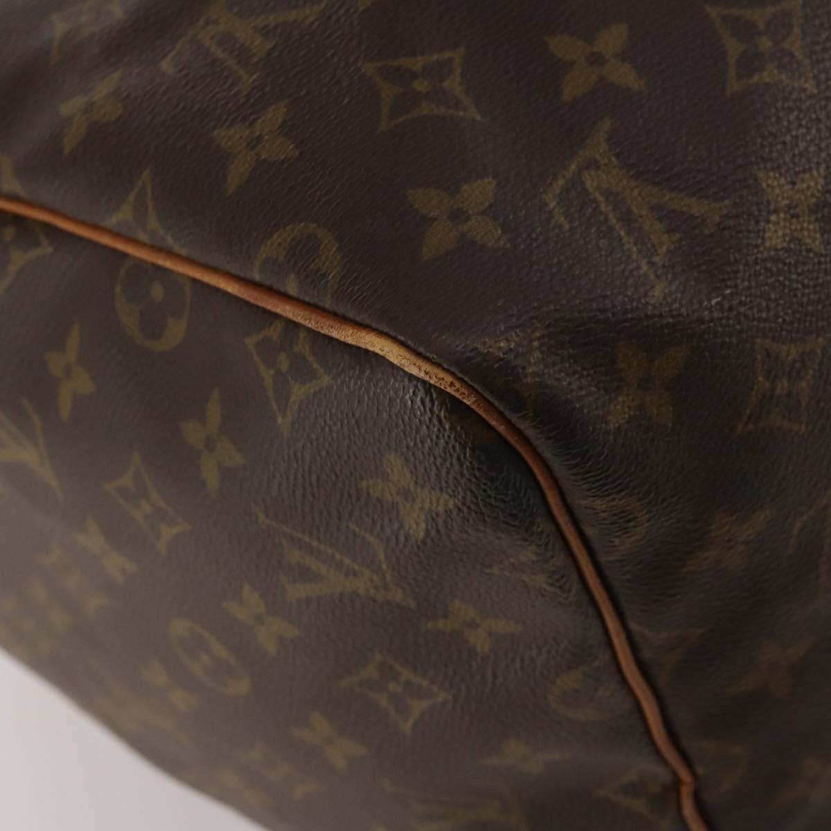 LOUIS VUITTON Monogram Keepall 55 Boston Bag M41424 LV Auth 187125