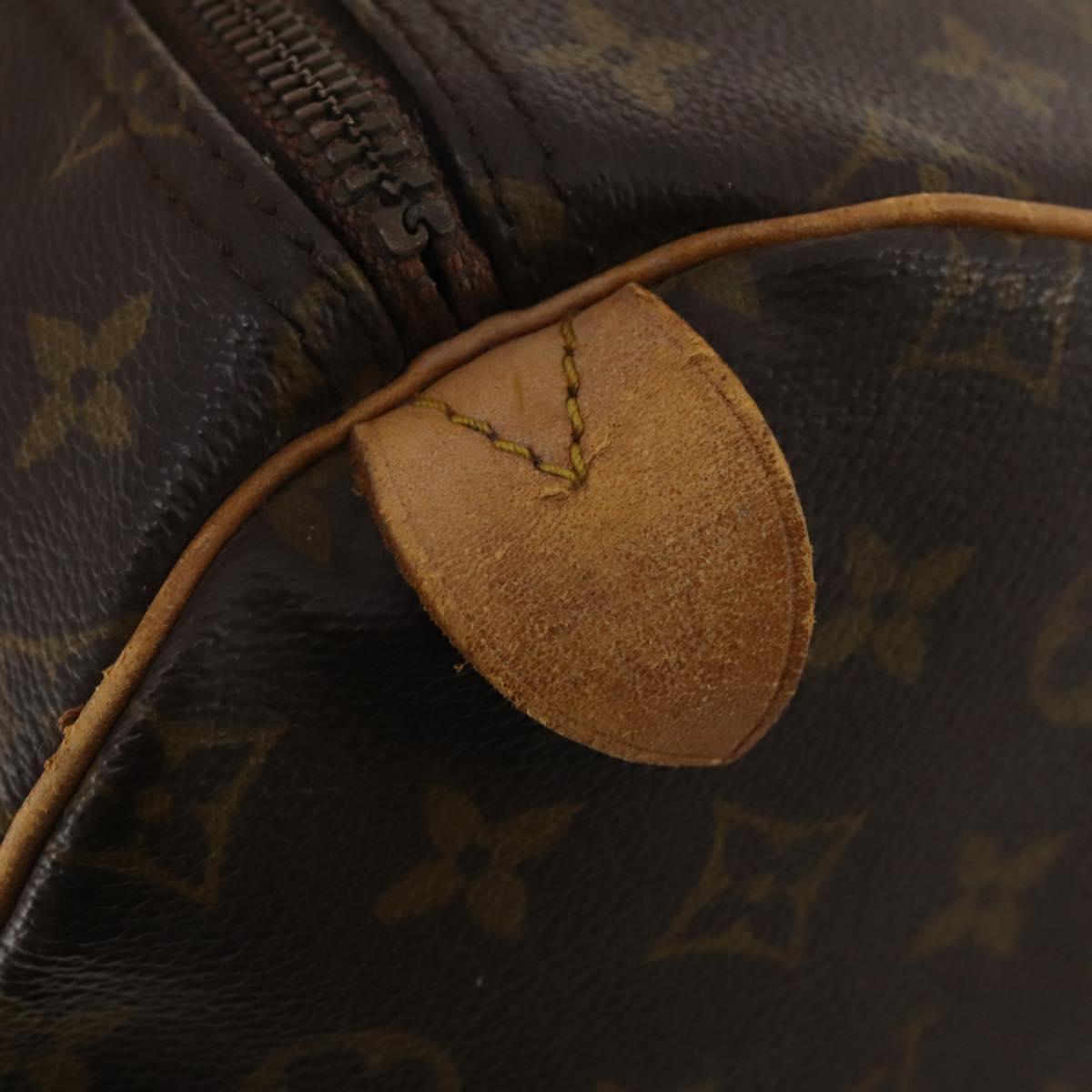 LOUIS VUITTON Monogram Keepall 55 Boston Bag M41424 LV Auth 187125