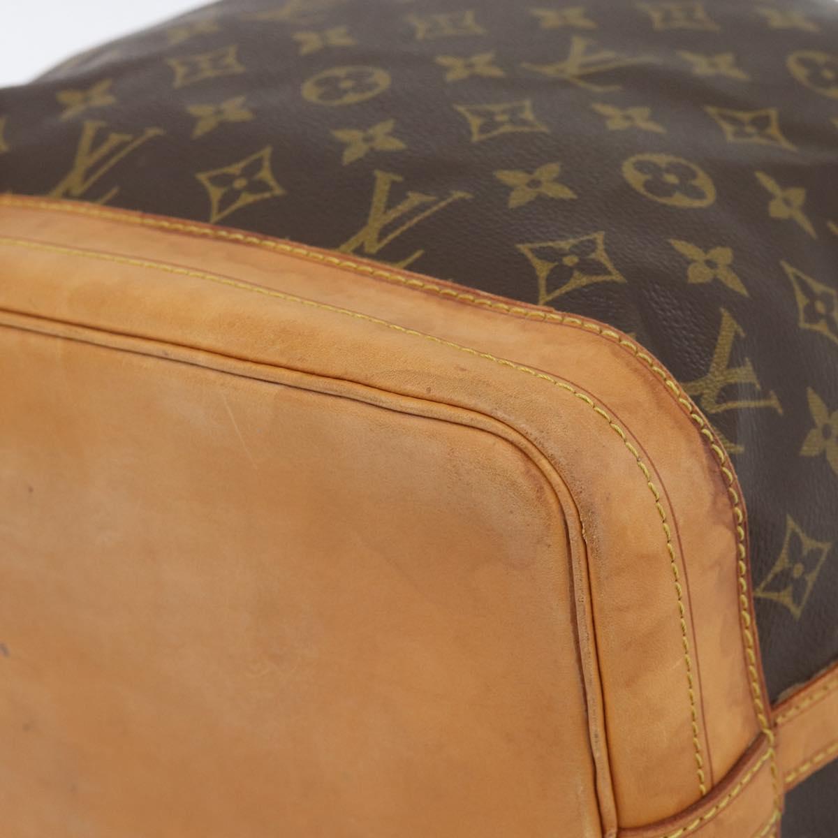 LOUIS VUITTON Monogram Noe Shoulder Bag M42224 LV Auth 187129