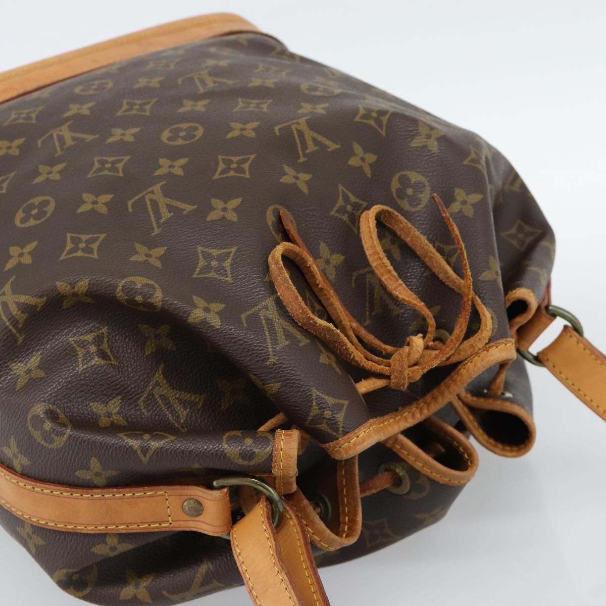 LOUIS VUITTON Monogram Noe Shoulder Bag M42224 LV Auth 187129