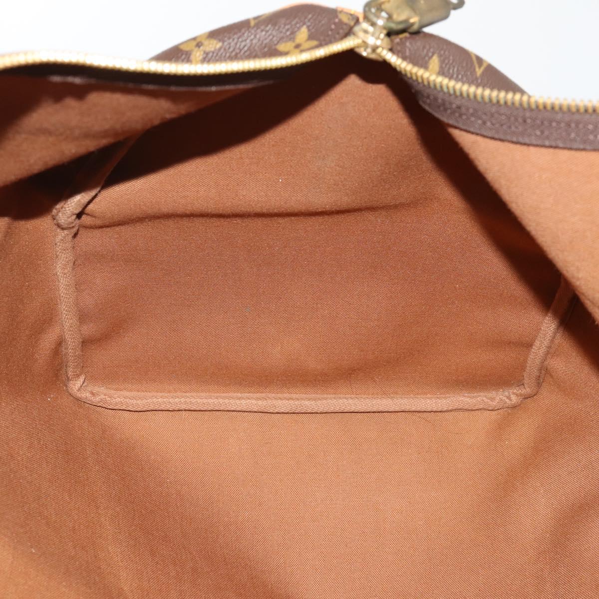 LOUIS VUITTON Monogram Keepall 55 Boston Bag M41424 LV Auth 187130V
