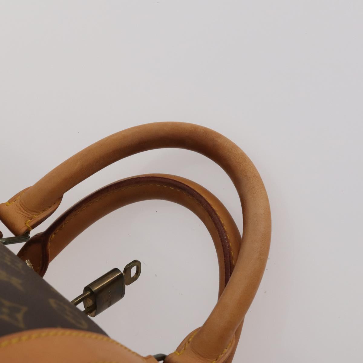 LOUIS VUITTON Monogram Keepall 55 Boston Bag M41424 LV Auth 187130V