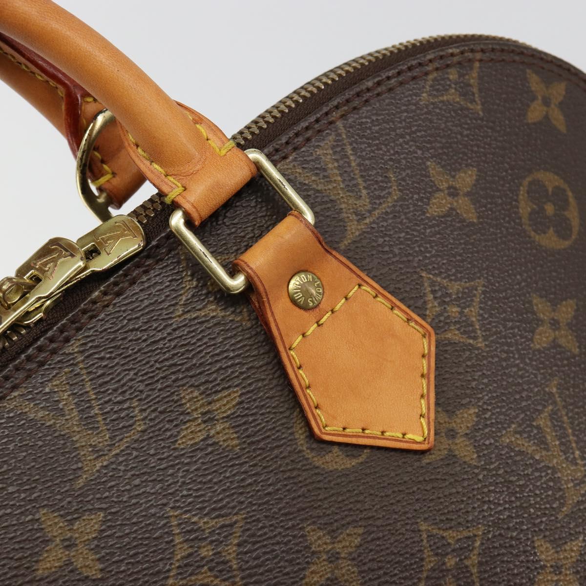 LOUIS VUITTON Monogram Alma Hand Bag M51130 LV Auth 187132