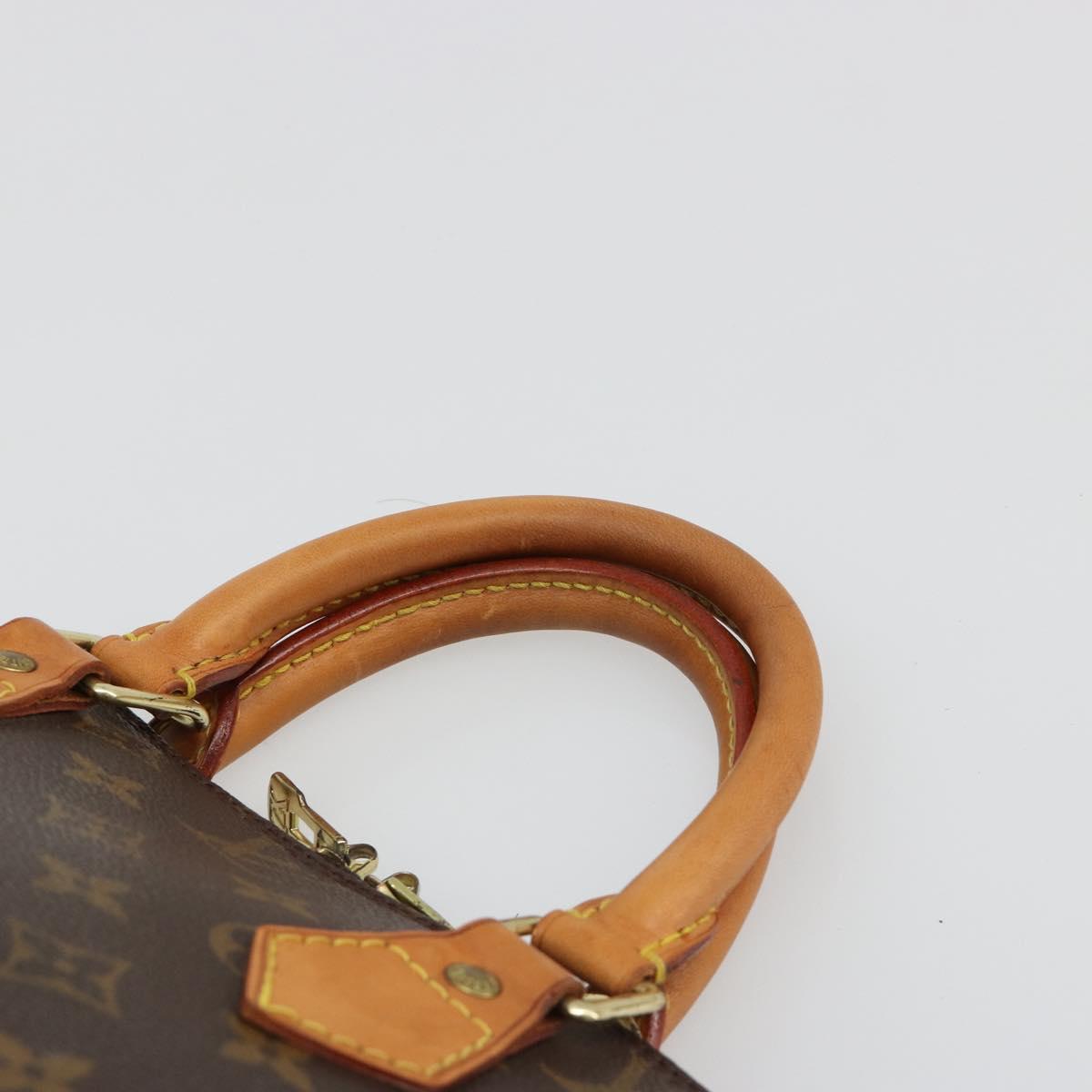 LOUIS VUITTON Monogram Alma Hand Bag M51130 LV Auth 187132