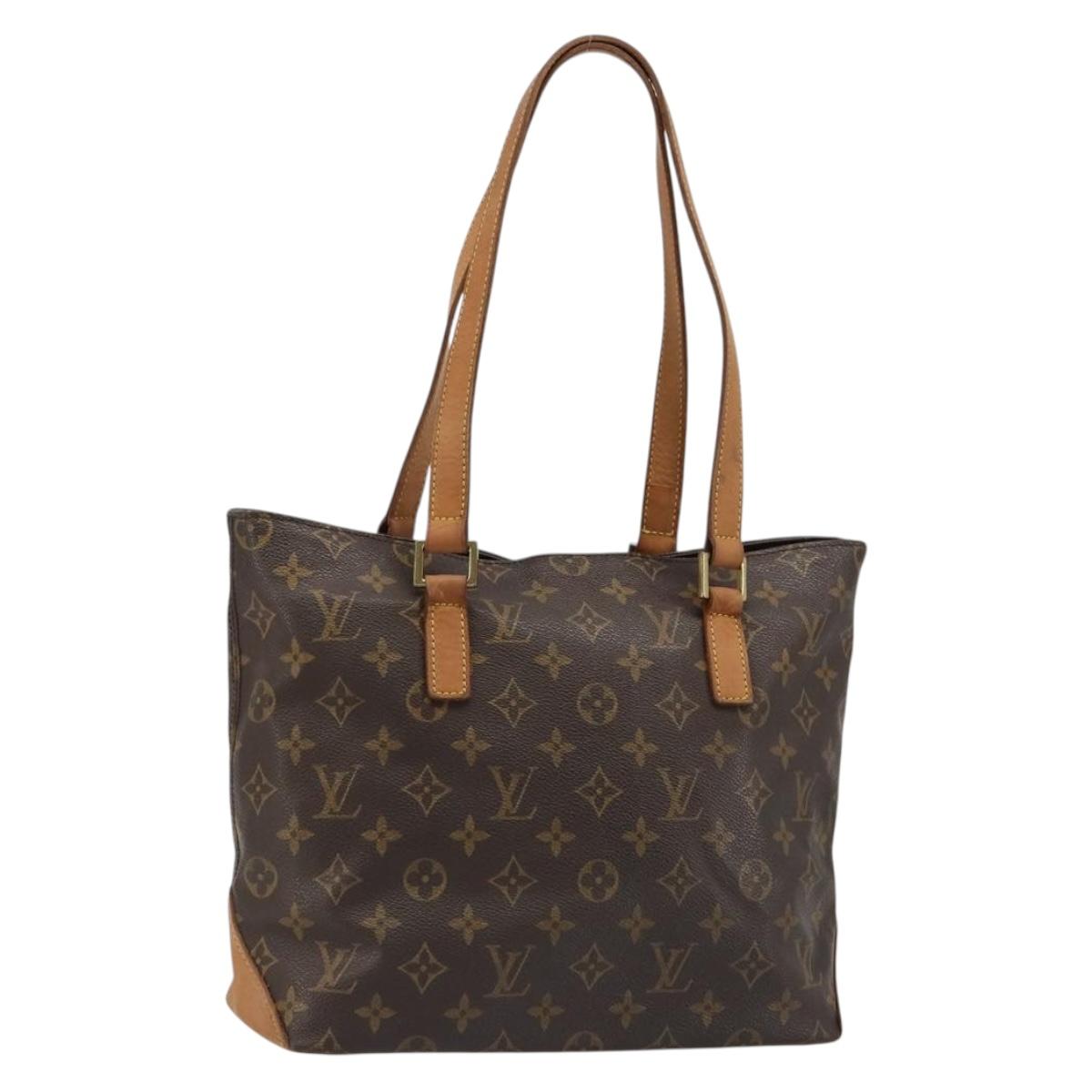LOUIS VUITTON Monogram Cabas Piano Tote Bag M51148 LV Auth 187134A