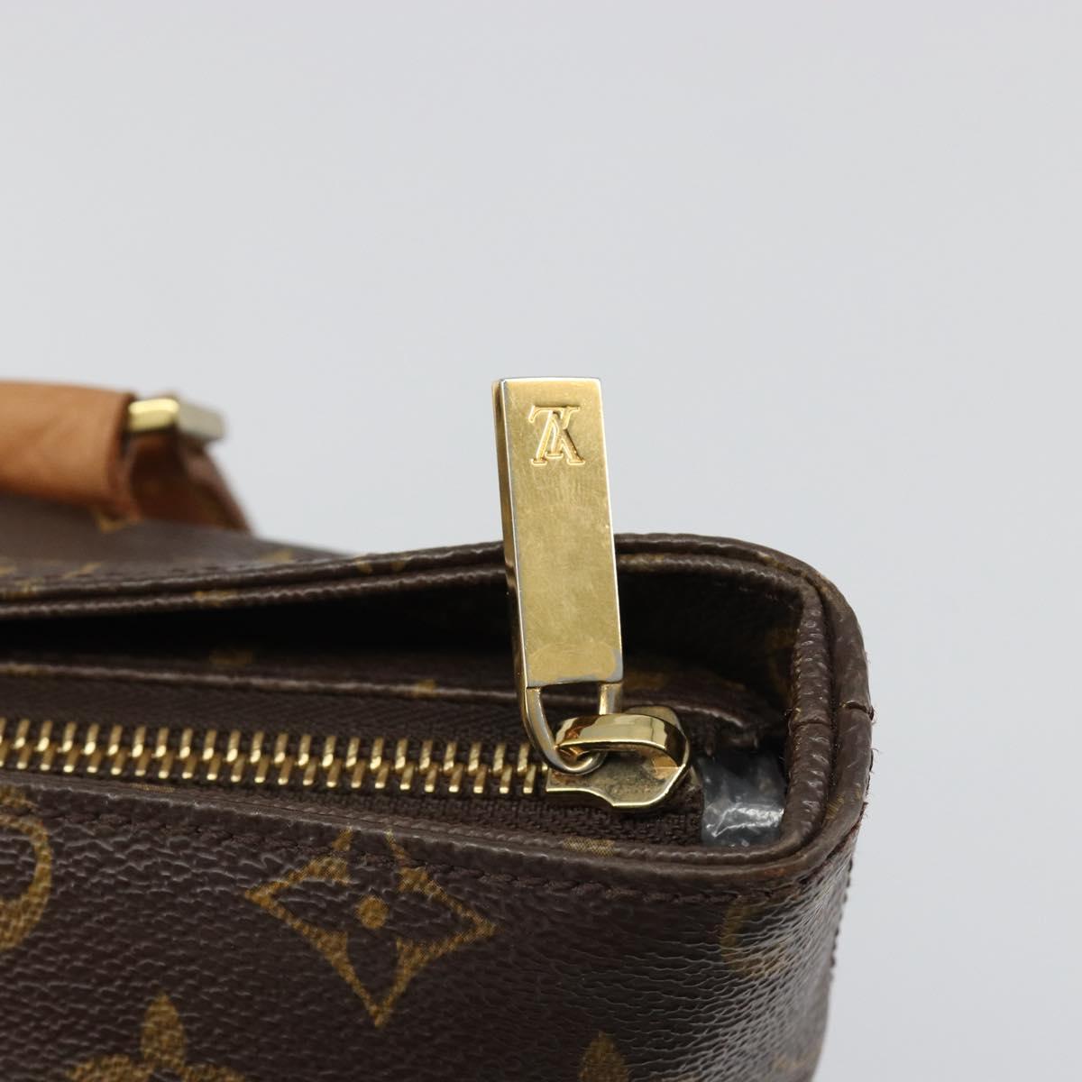 LOUIS VUITTON Monogram Cabas Piano Tote Bag M51148 LV Auth 187134A