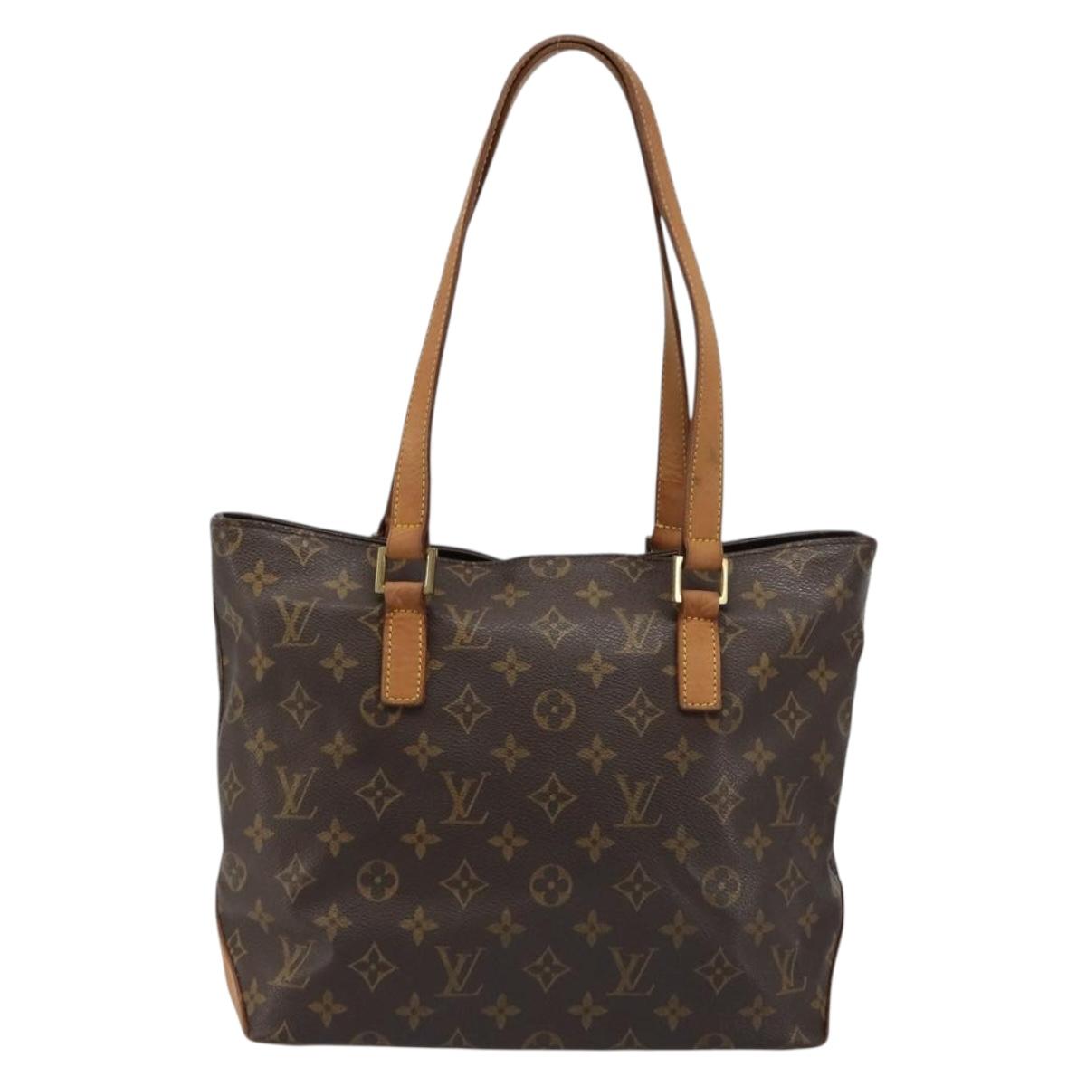 LOUIS VUITTON Monogram Cabas Piano Tote Bag M51148 LV Auth 187134A