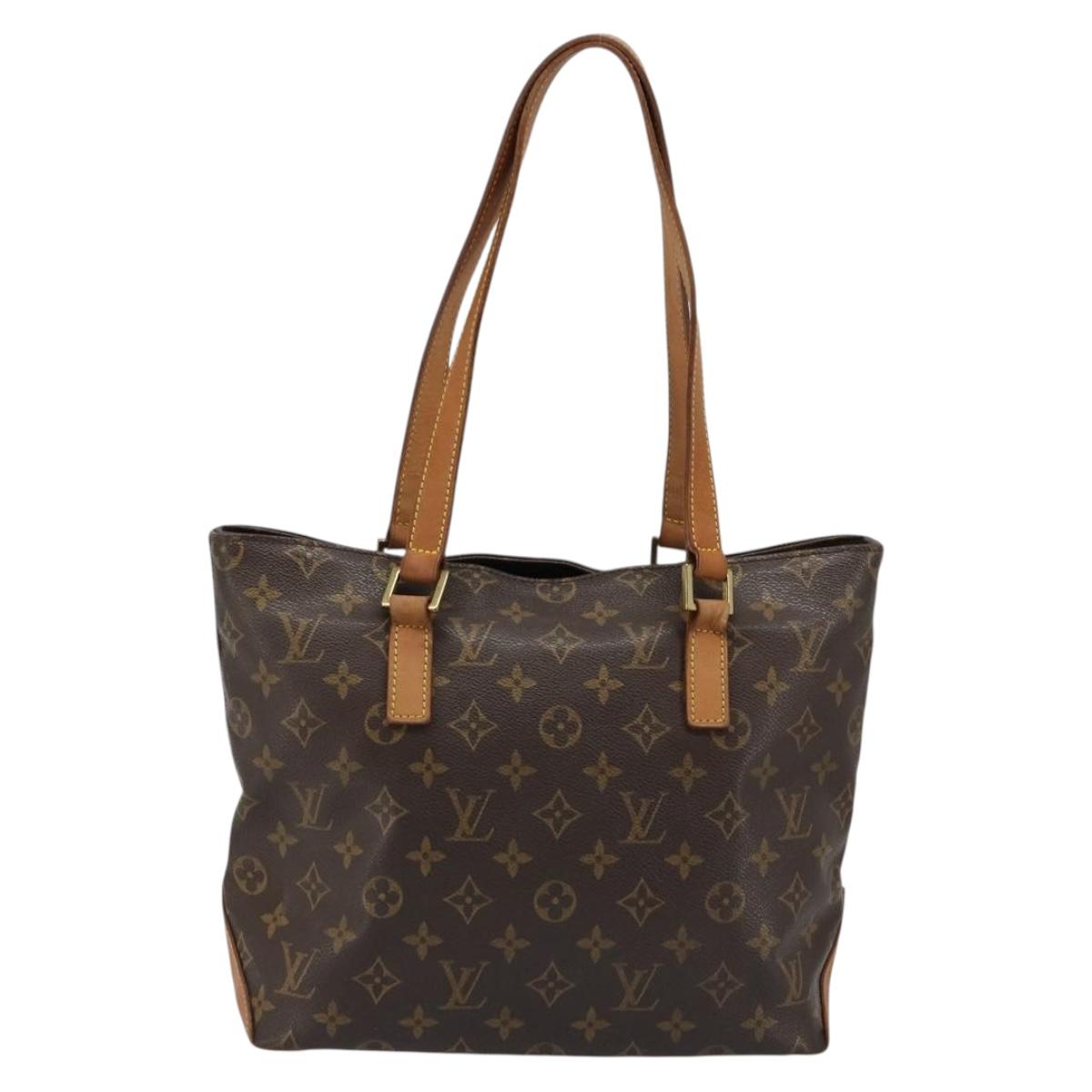 LOUIS VUITTON Monogram Cabas Piano Tote Bag M51148 LV Auth 187134A