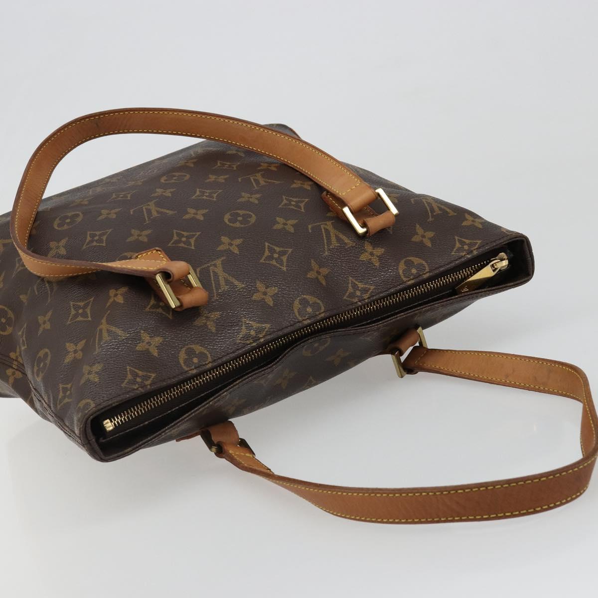 LOUIS VUITTON Monogram Cabas Piano Tote Bag M51148 LV Auth 187134A