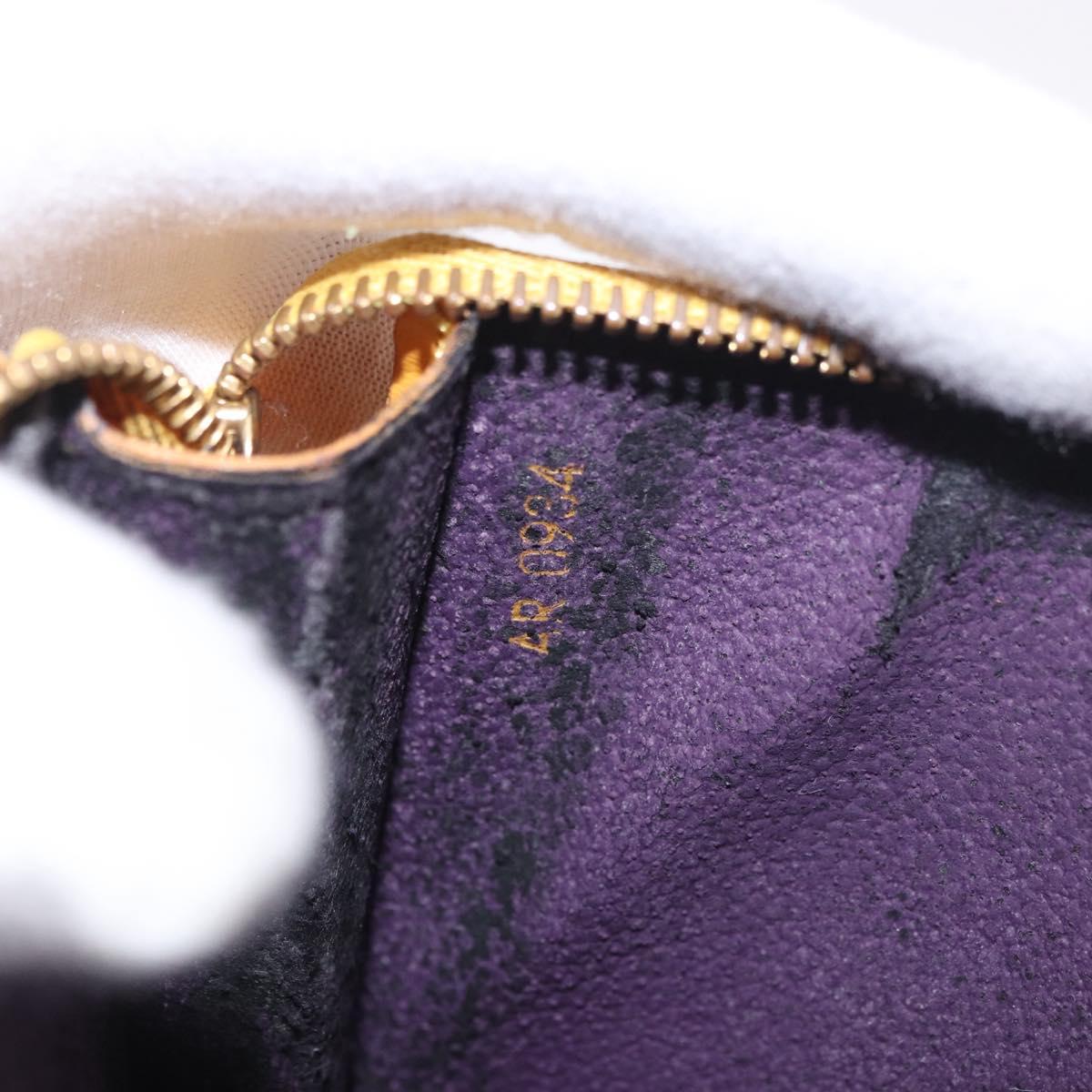 LOUIS VUITTON Epi Pochette Accessoires Pouch Yellow M52949 LV Auth 187147