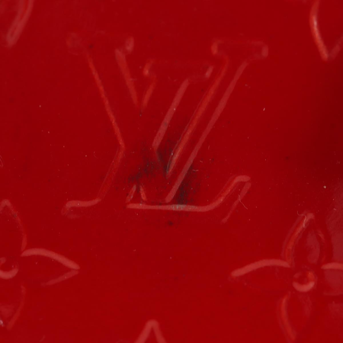 LOUIS VUITTON Vernis Alma BB Hand Bag 2way Pomme D'amour M91606 Auth 187161SAV
