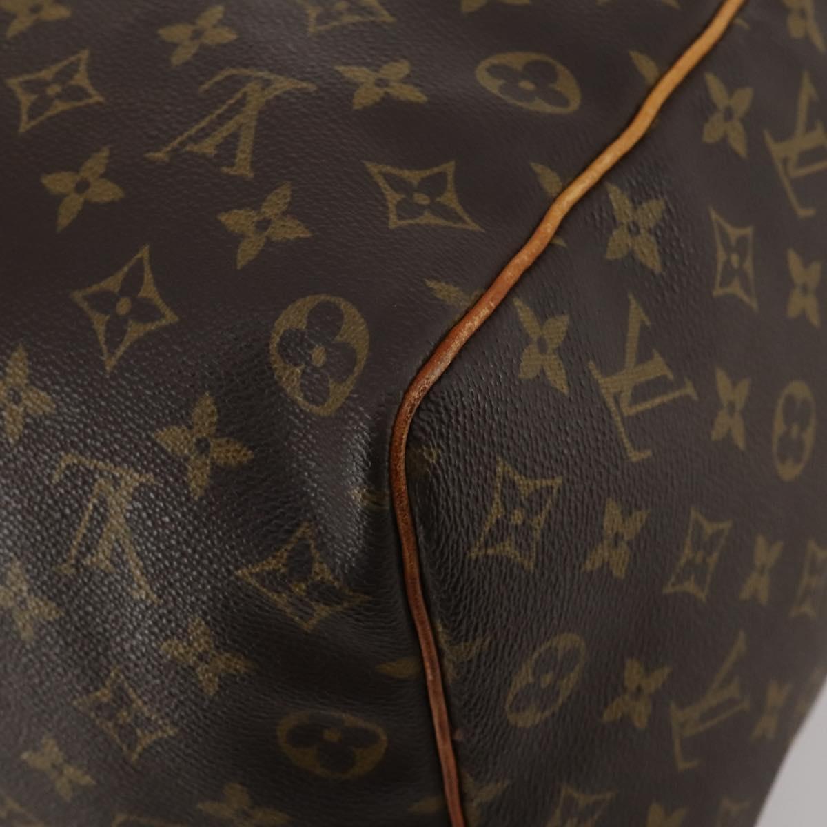 LOUIS VUITTON Monogram Keepall 50 Boston Bag M41426 LV Auth 187171
