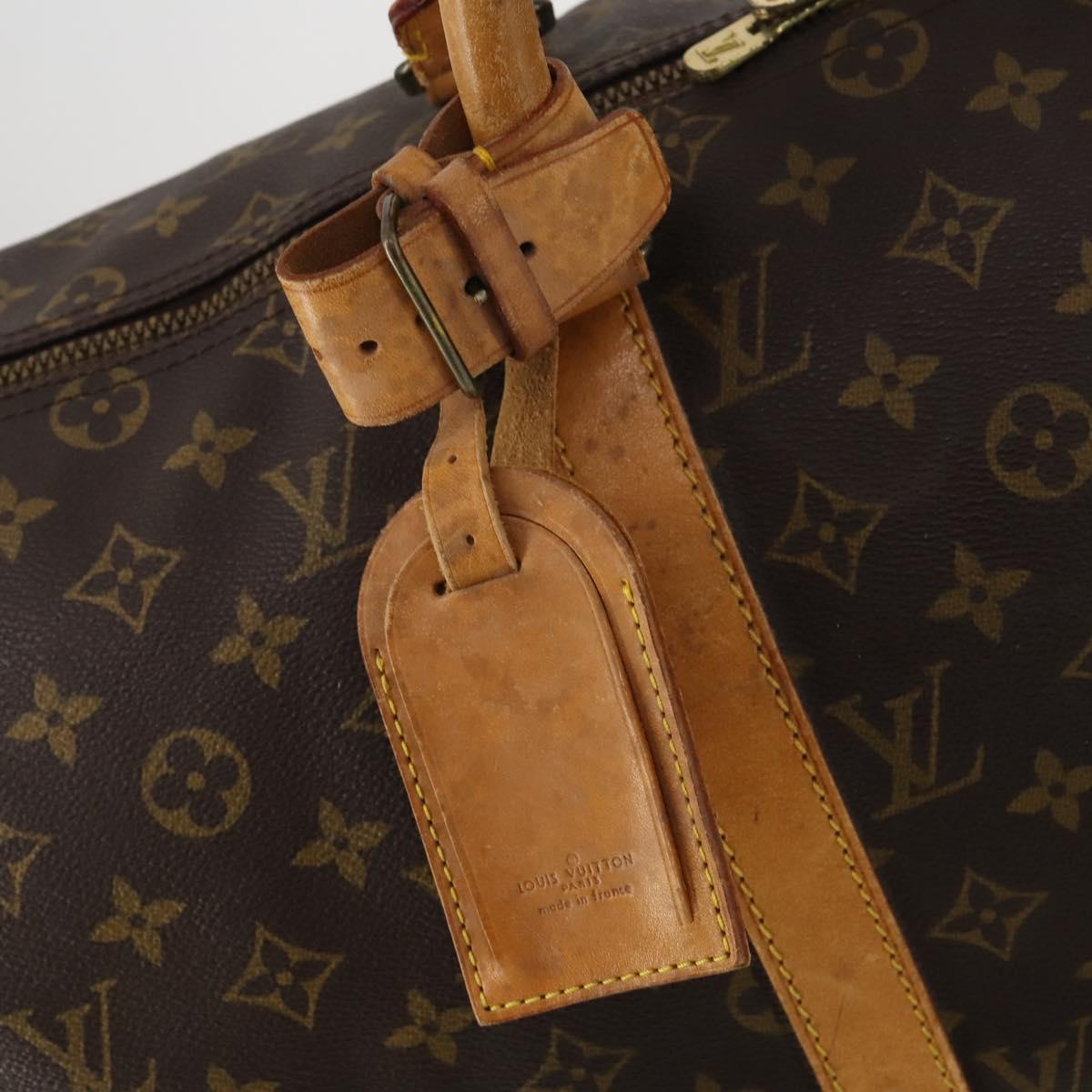 LOUIS VUITTON Monogram Keepall 50 Boston Bag M41426 LV Auth 187171