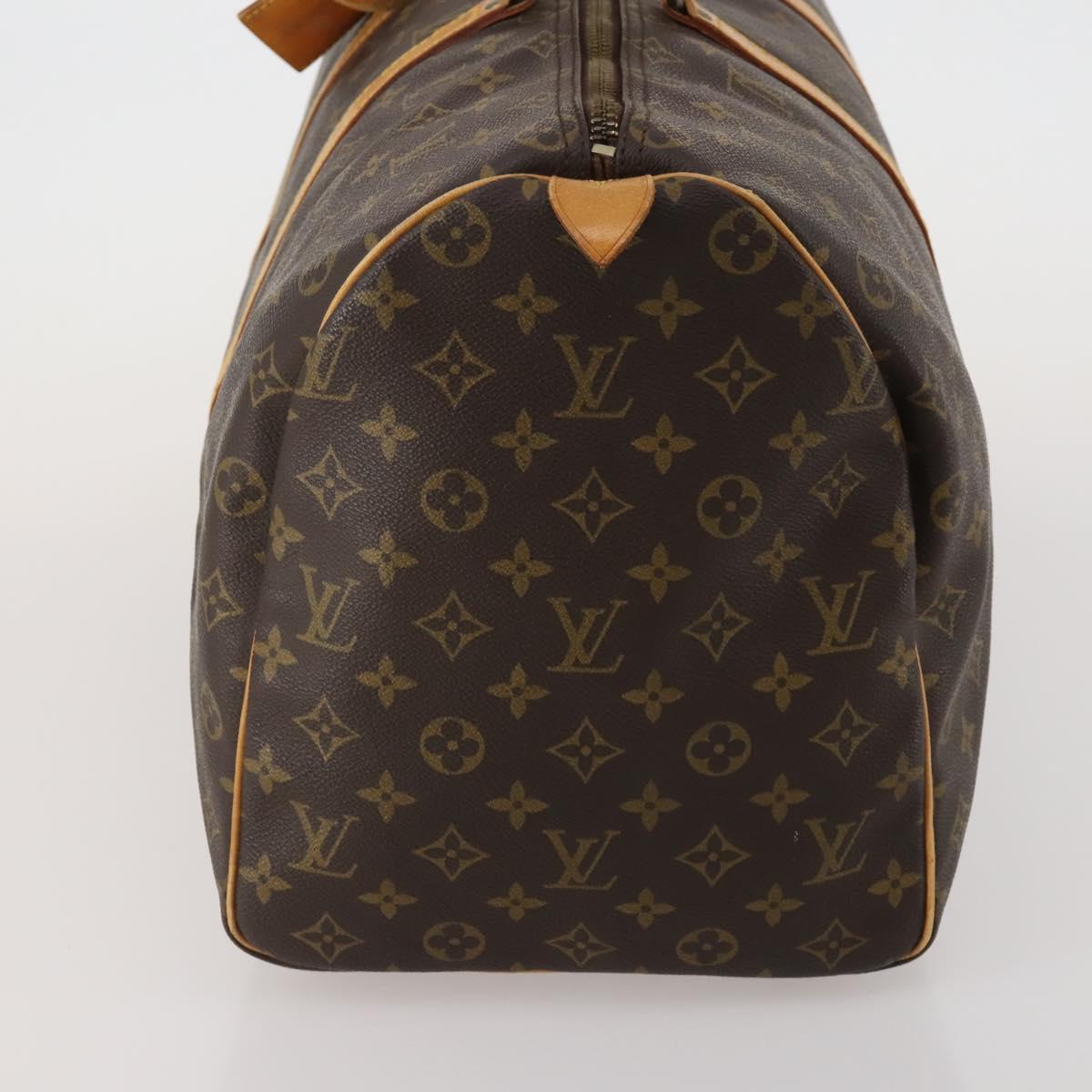 LOUIS VUITTON Monogram Keepall 50 Boston Bag M41426 LV Auth 187171