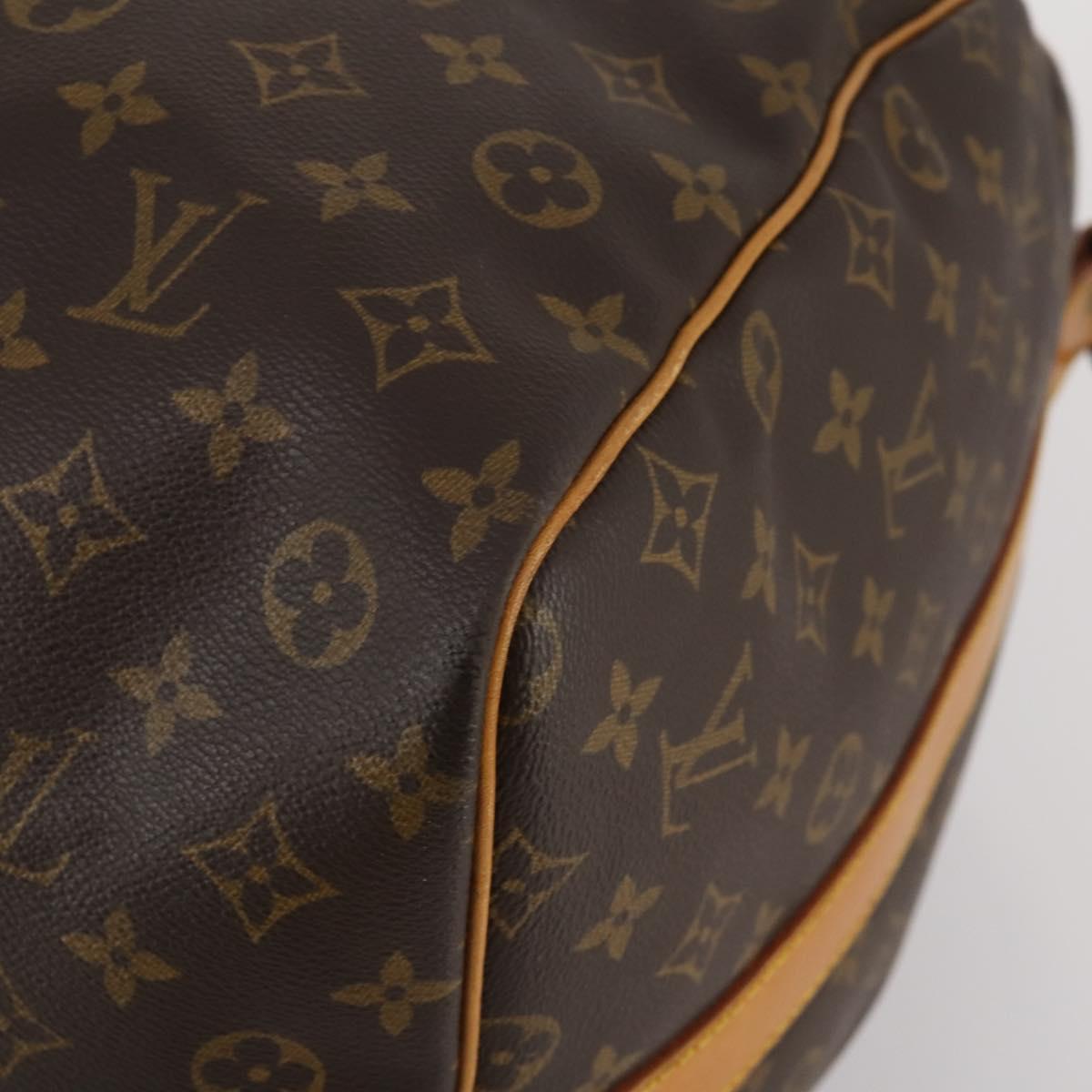 LOUIS VUITTON Monogram Keepall Bandouliere 60 Boston Bag M41412 LV Auth 187172