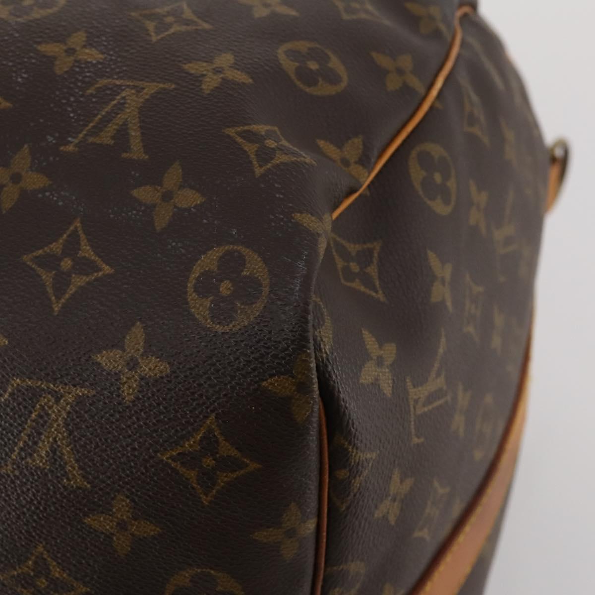LOUIS VUITTON Monogram Keepall Bandouliere 60 Boston Bag M41412 LV Auth 187172