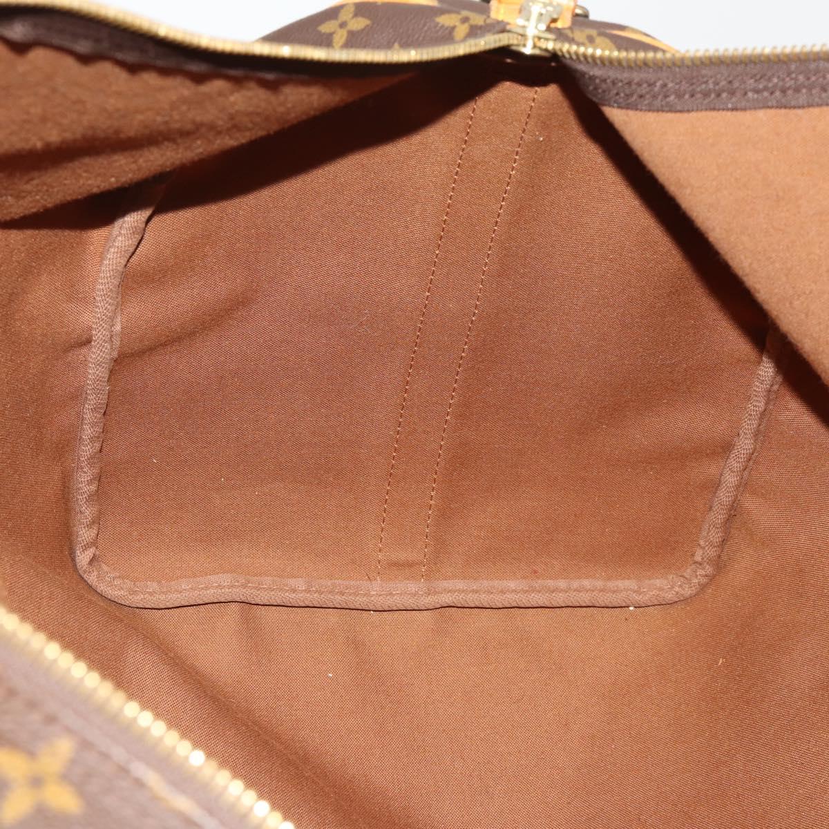 LOUIS VUITTON Monogram Keepall Bandouliere 60 Boston Bag M41412 LV Auth 187172