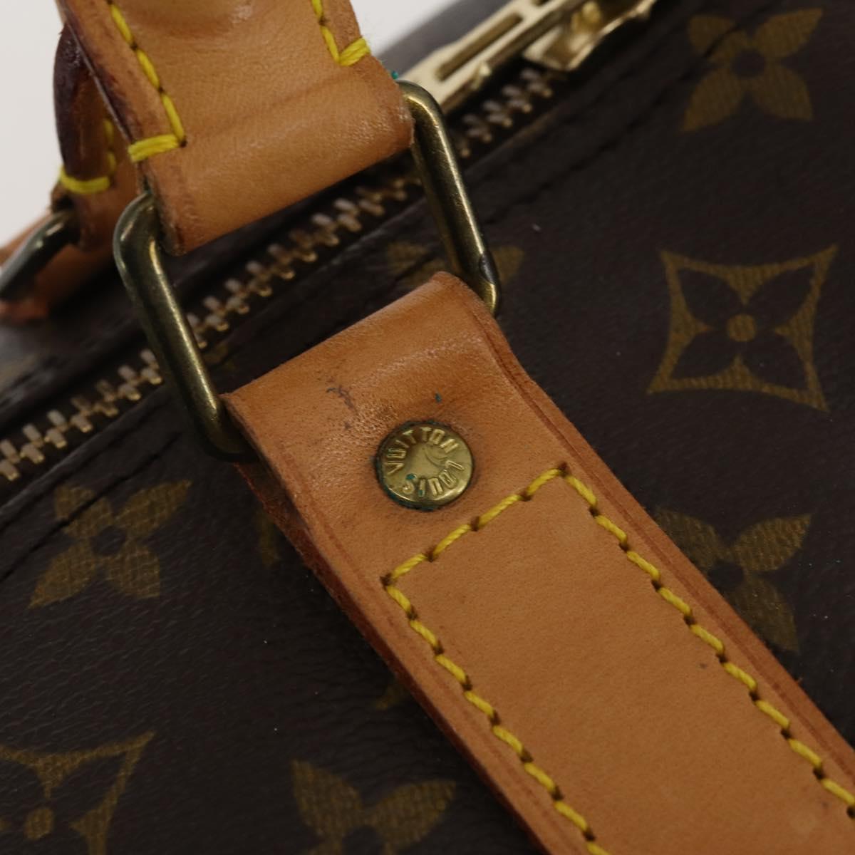 LOUIS VUITTON Monogram Keepall Bandouliere 60 Boston Bag M41412 LV Auth 187173V
