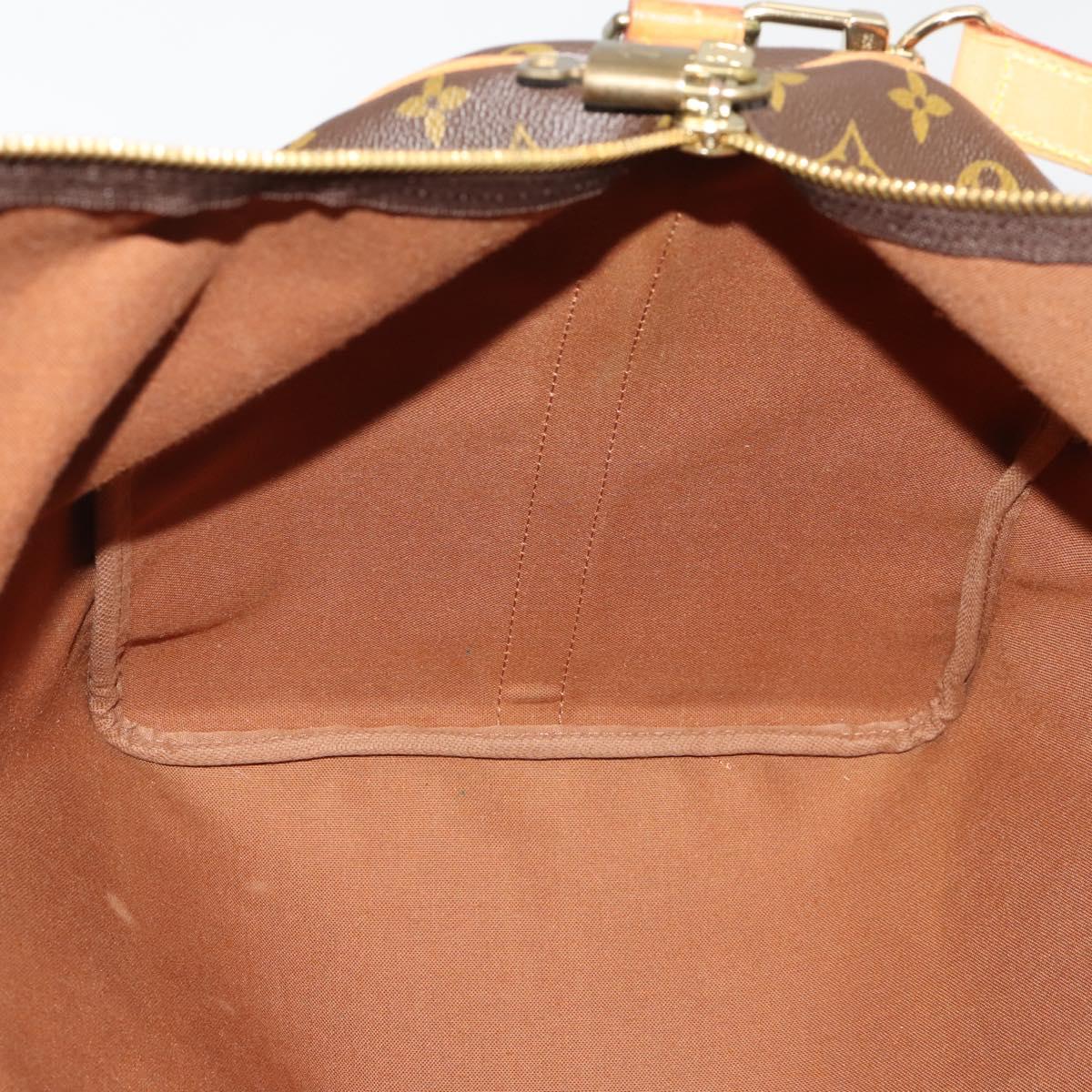 LOUIS VUITTON Monogram Keepall Bandouliere 60 Boston Bag M41412 LV Auth 187173V
