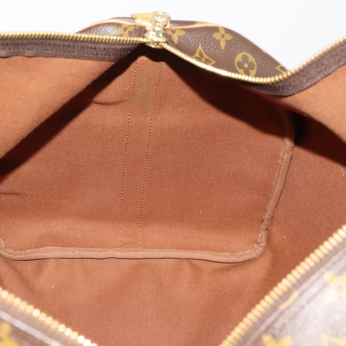 LOUIS VUITTON Monogram Keepall Bandouliere 60 Boston Bag M41412 LV Auth 187173V