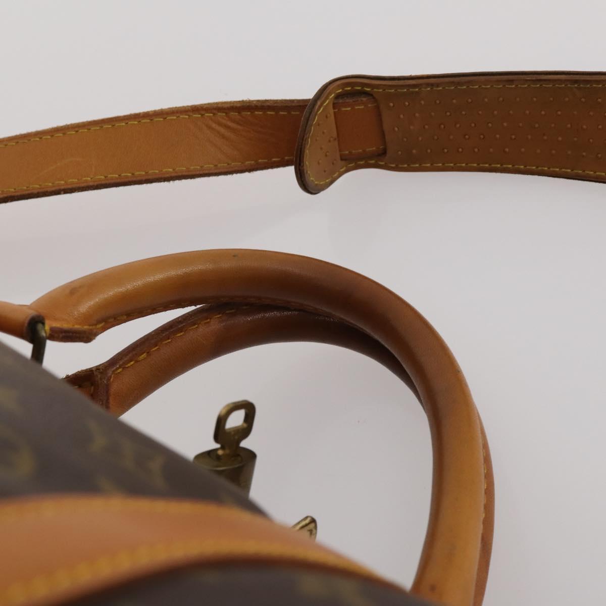 LOUIS VUITTON Monogram Keepall Bandouliere 60 Boston Bag M41412 LV Auth 187174V