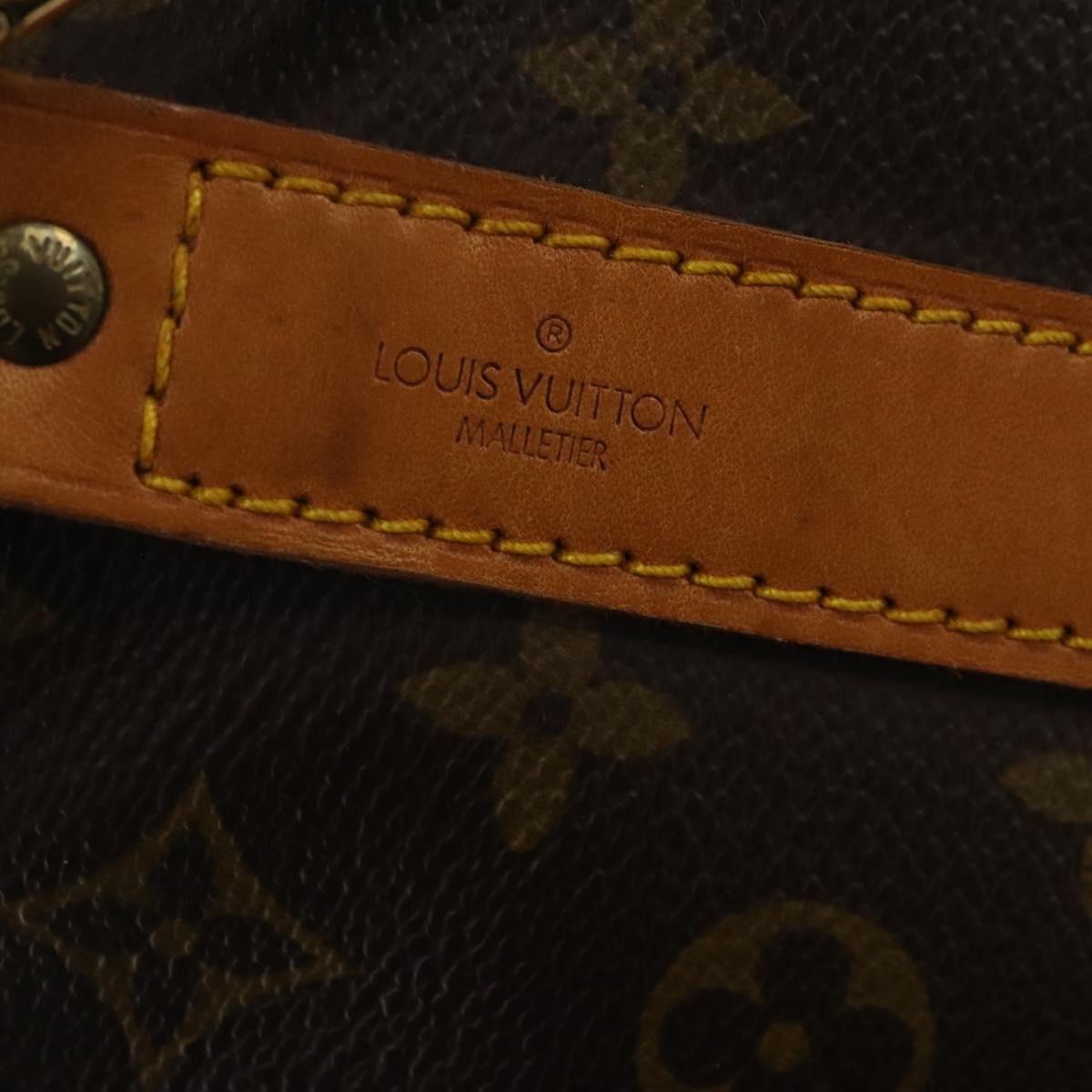 LOUIS VUITTON Monogram Keepall Bandouliere 60 Boston Bag M41412 LV Auth 187174V