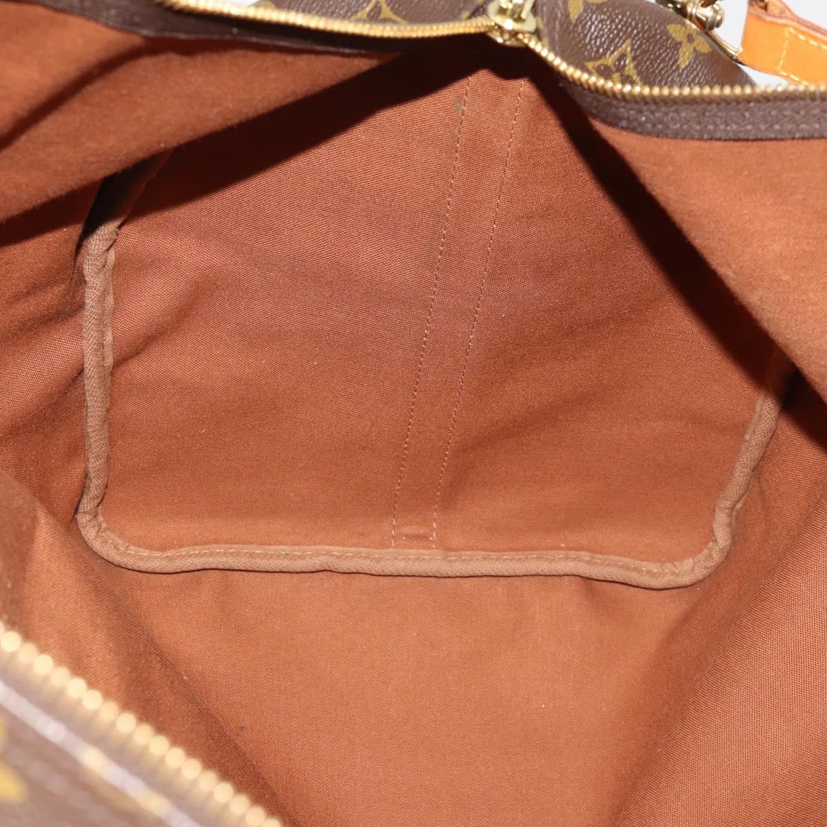 LOUIS VUITTON Monogram Keepall Bandouliere 60 Boston Bag M41412 LV Auth 187174V