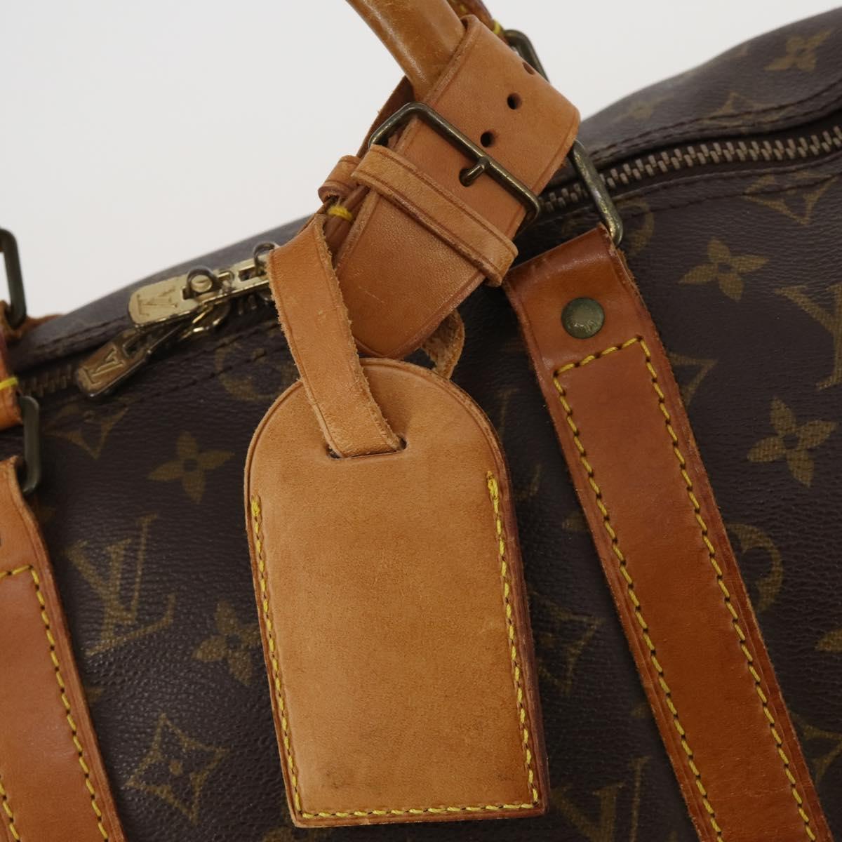 LOUIS VUITTON Monogram Keepall 50 Boston Bag M41426 LV Auth 187175
