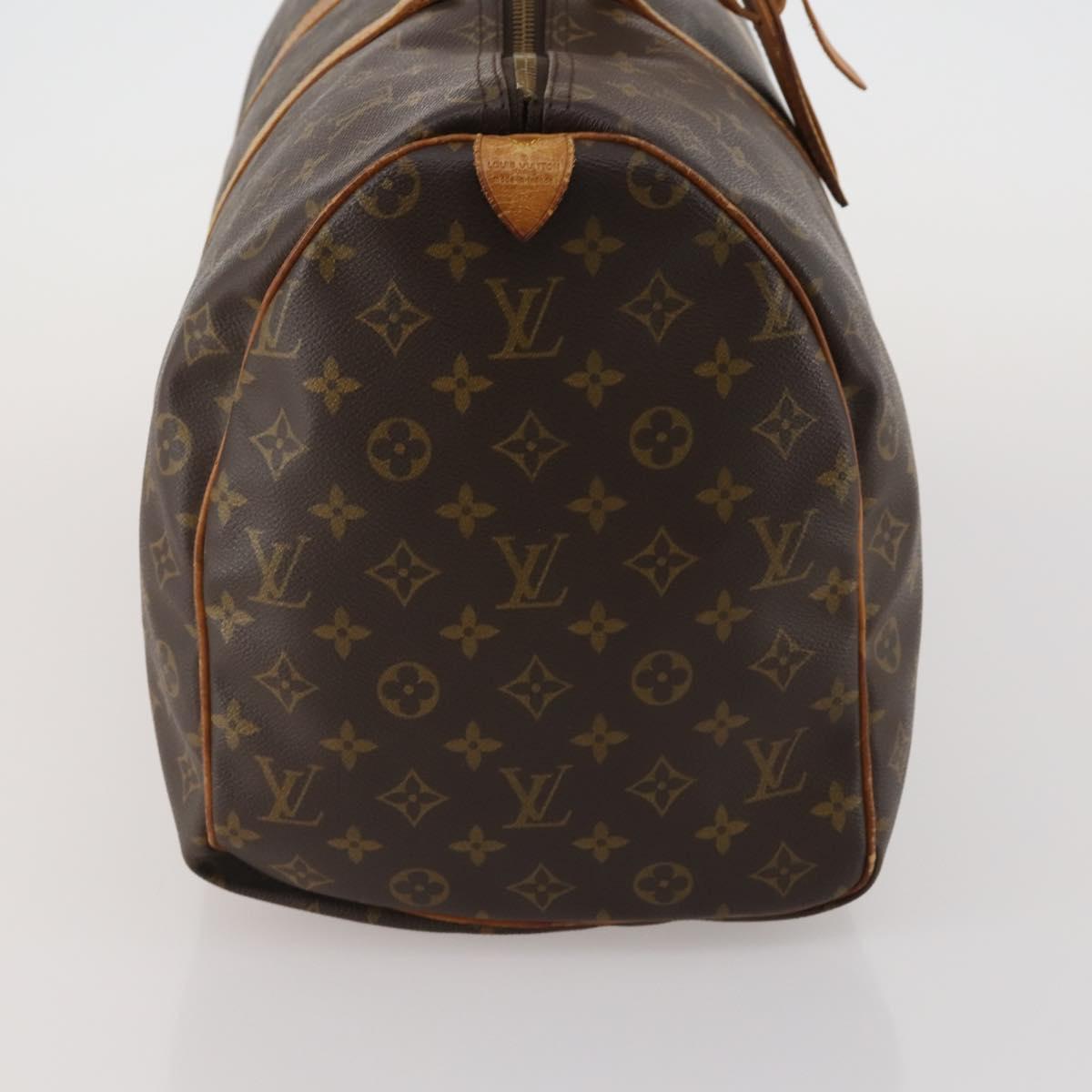 LOUIS VUITTON Monogram Keepall 50 Boston Bag M41426 LV Auth 187175