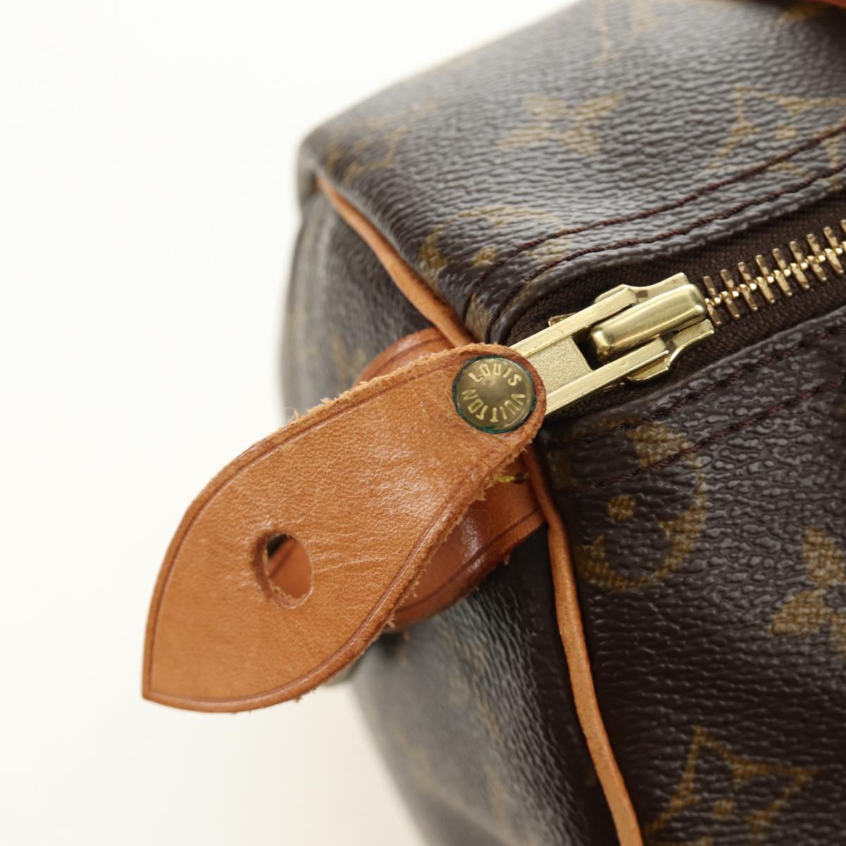 LOUIS VUITTON Monogram Speedy 25 Hand Bag M41528 LV Auth 187177SAV