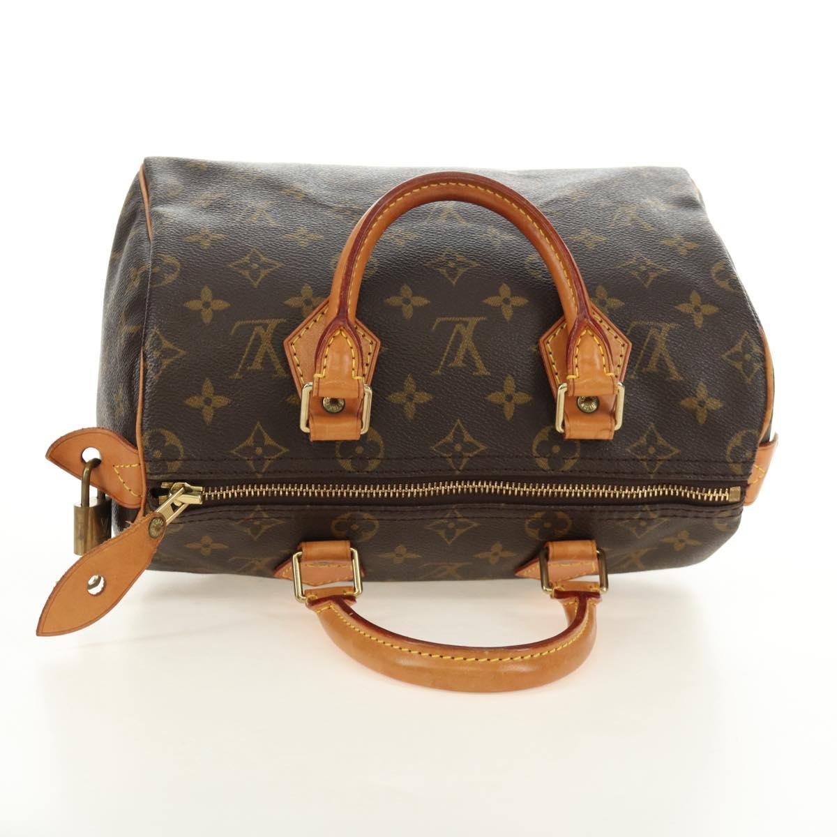 LOUIS VUITTON Monogram Speedy 25 Hand Bag M41528 LV Auth 187177SAV