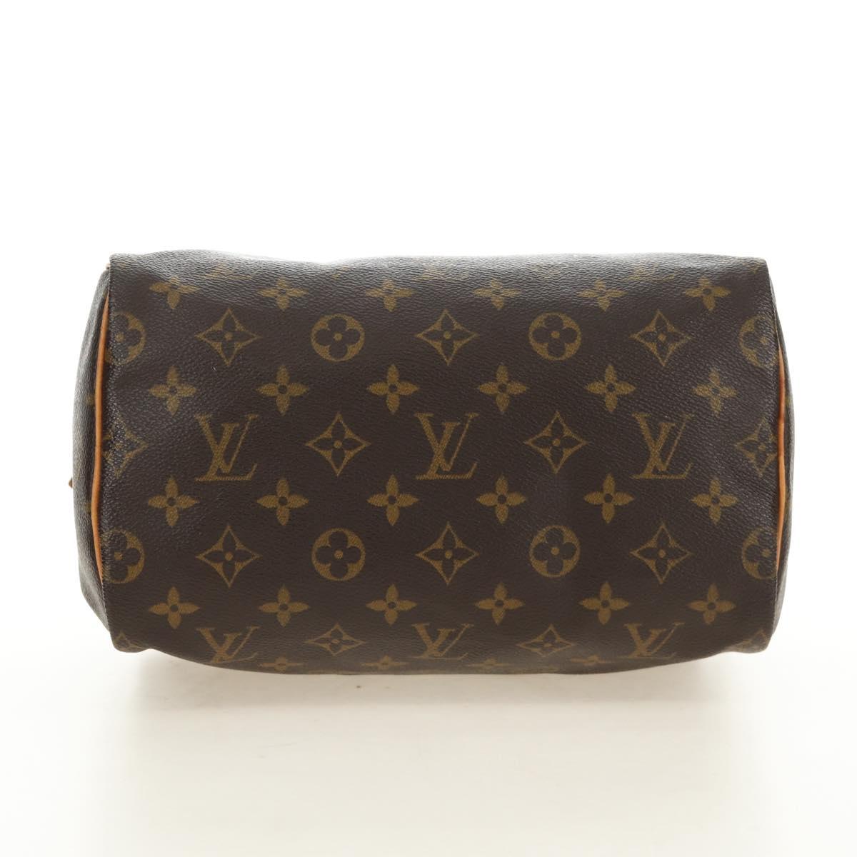 LOUIS VUITTON Monogram Speedy 25 Hand Bag M41528 LV Auth 187177SAV