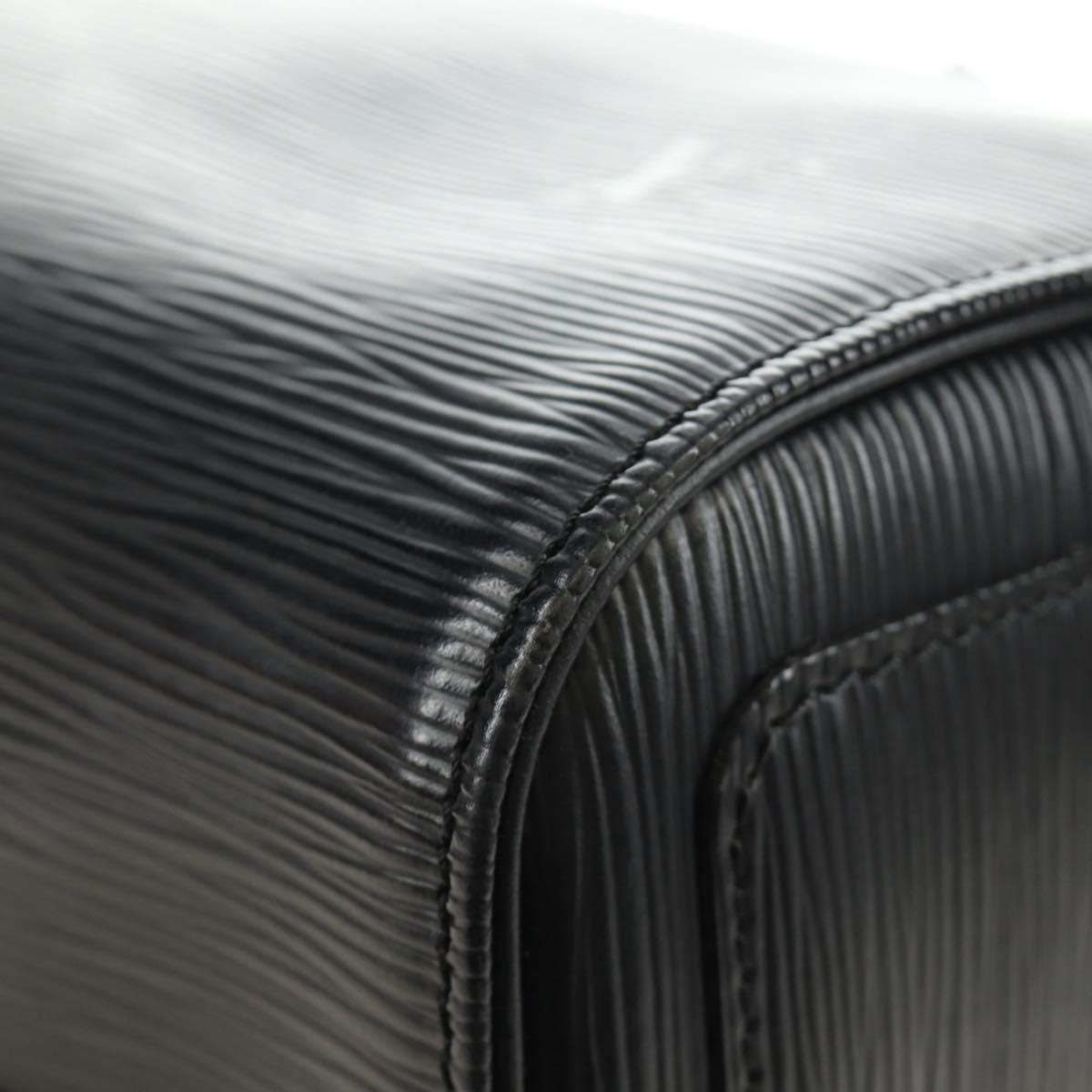 LOUIS VUITTON Epi Speedy 25 Hand Bag Black M59042 LV Auth 187179SAV